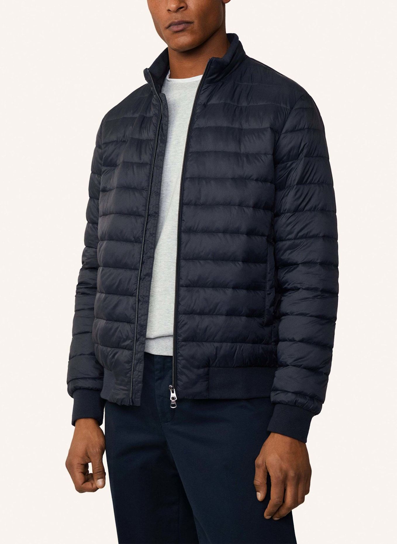 HACKETT LONDON Steppjacke ULTRA LW MOTO, Farbe: BLAU (Bild 5)