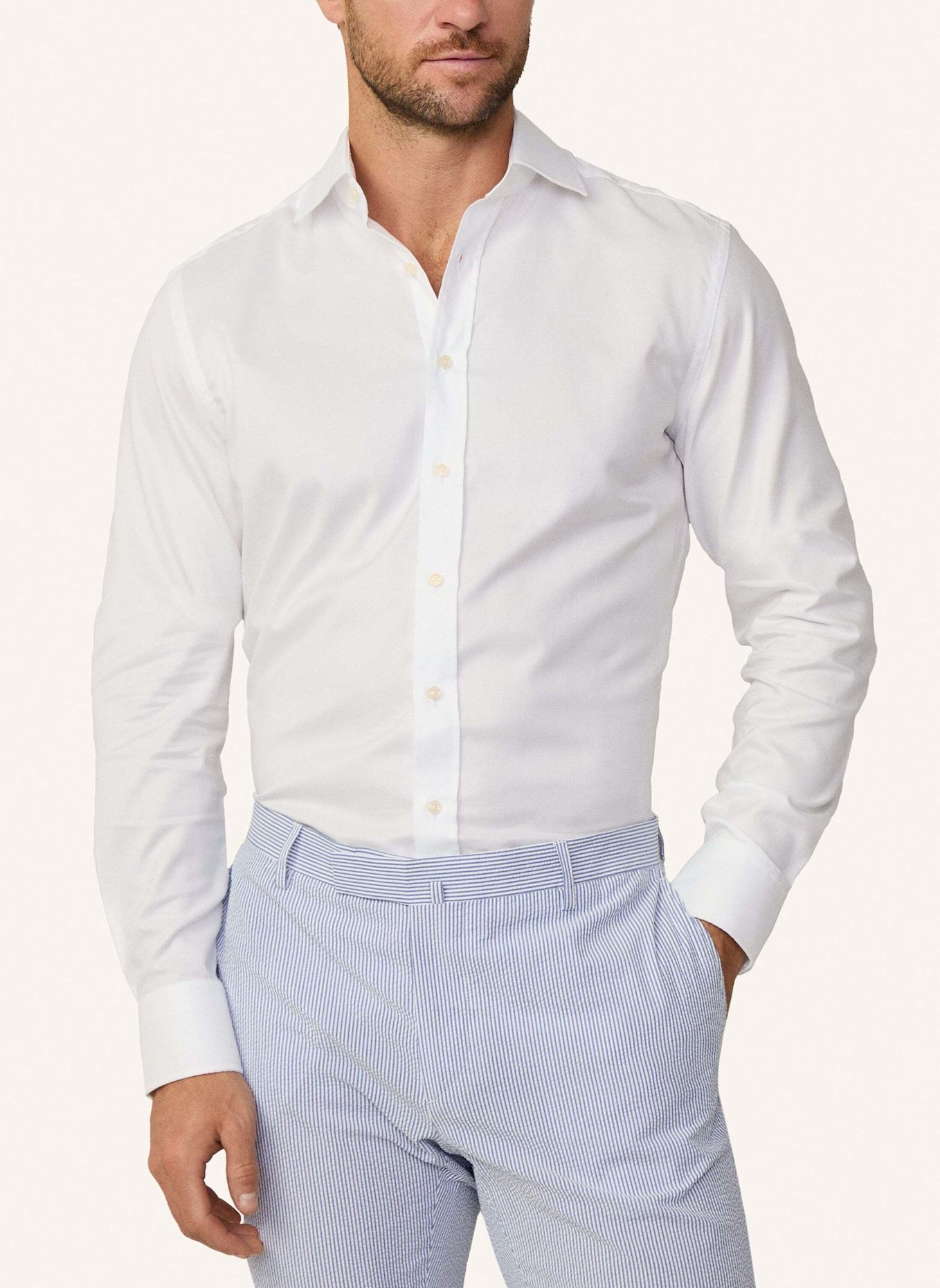 HACKETT LONDON Freizeithemd ROYAL OX BC, Farbe: WEISS (Bild 7)