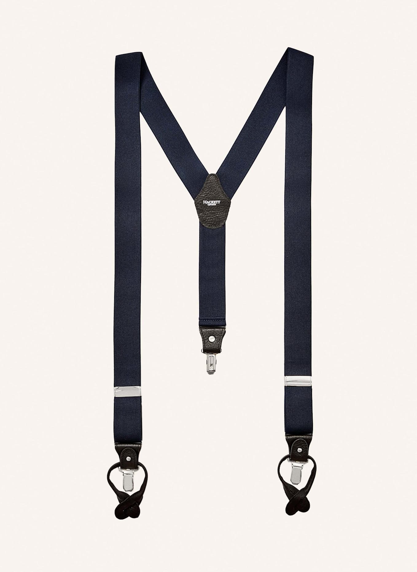 HACKETT LONDON Hosenträger SOLID COL BRACES, Farbe: NAVY (Bild 1)