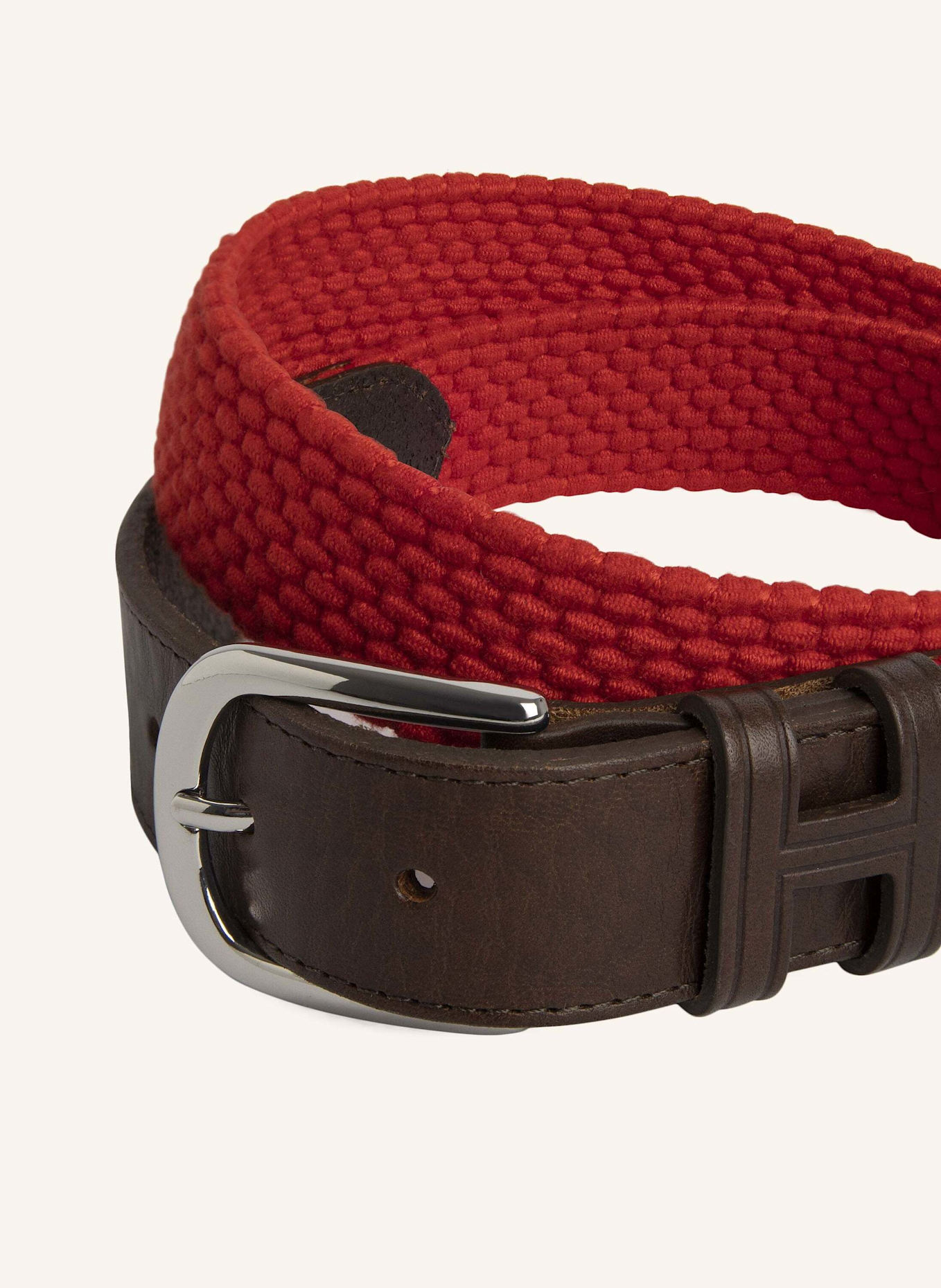 HACKETT LONDON Gürtel PARACHUTE BELT: ROT