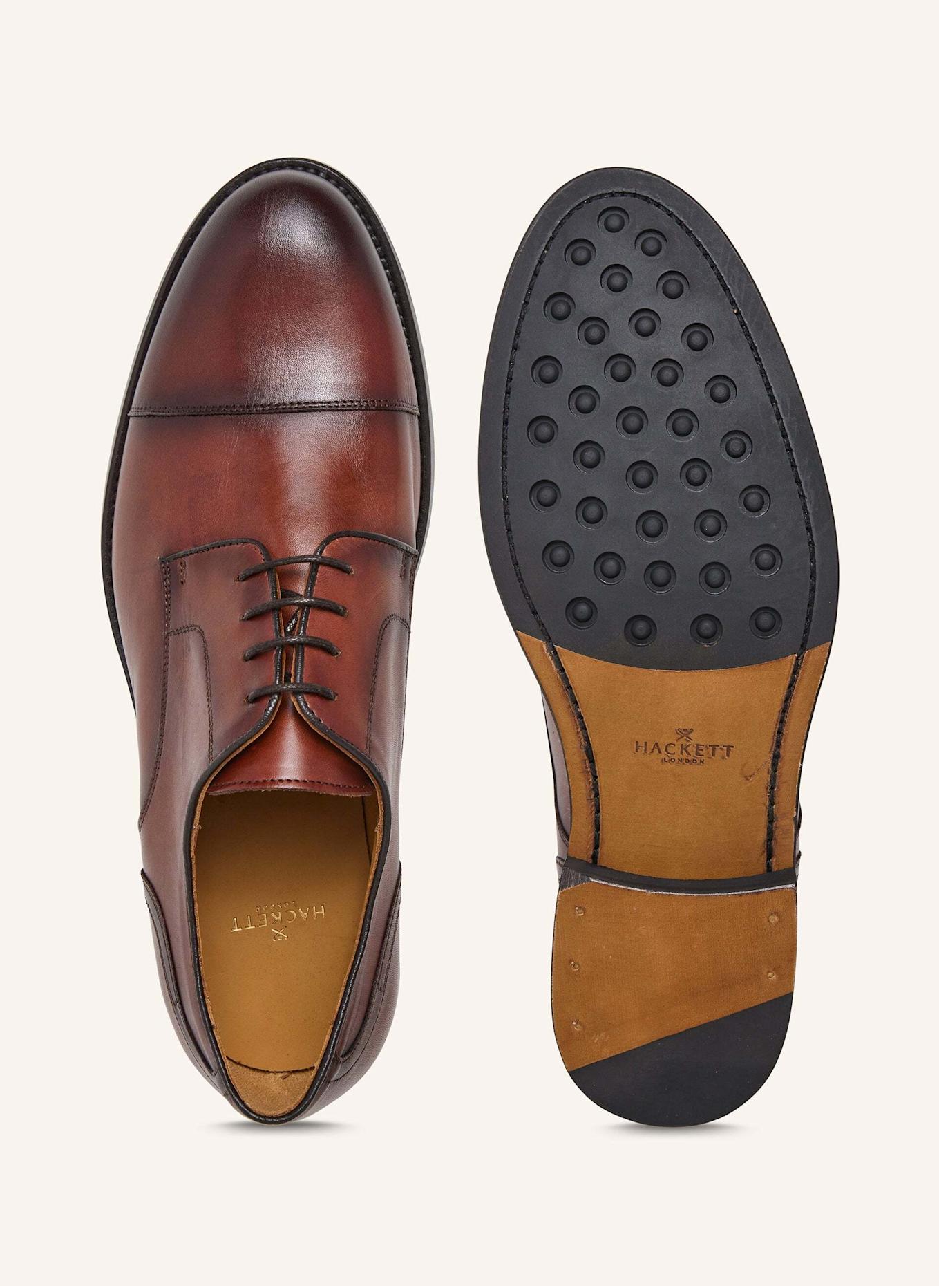 HACKETT LONDON Oxford ROYAL LACES: BRAUN