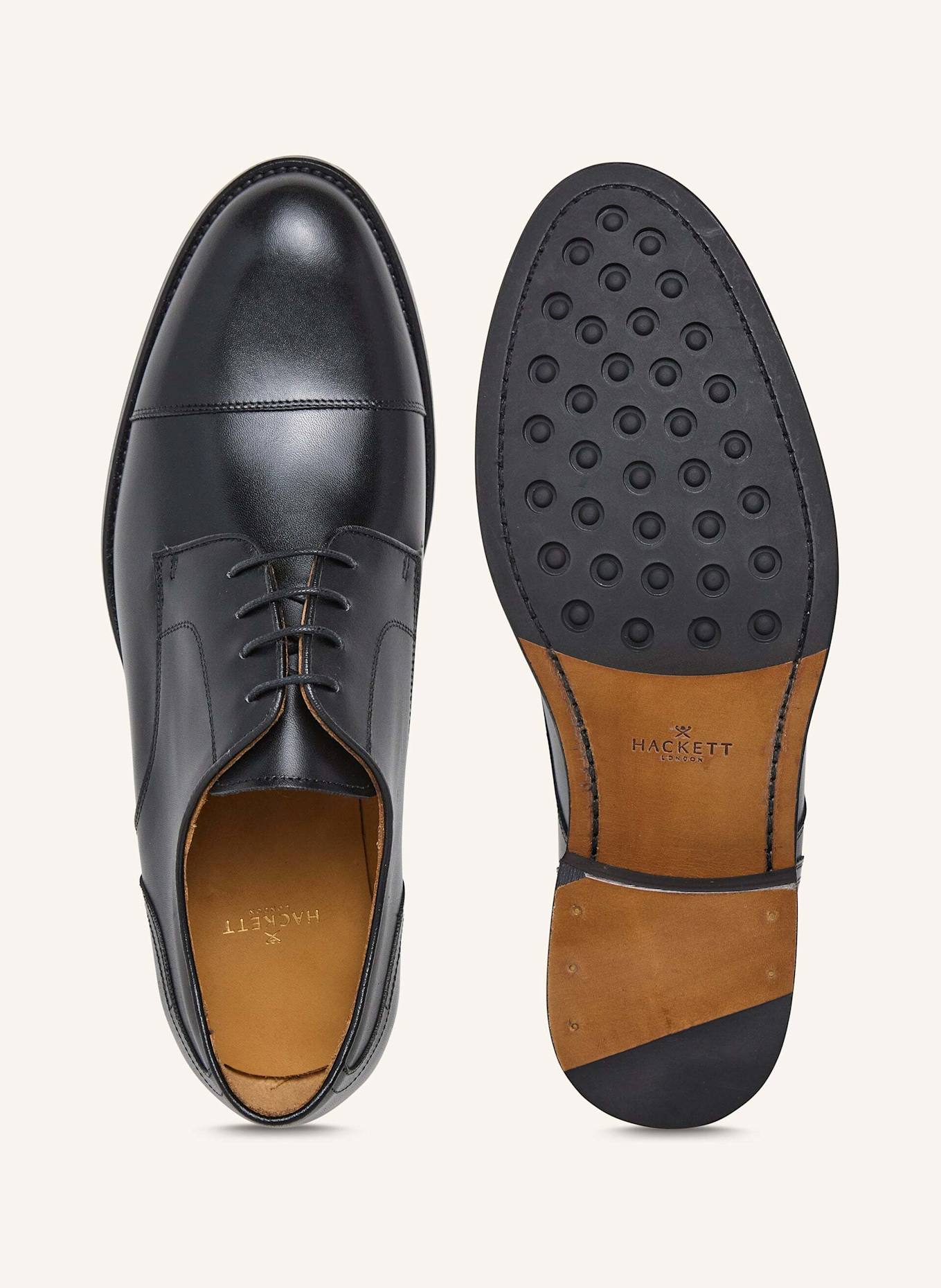 HACKETT LONDON Oxford ROYAL LACES: SCHWARZ
