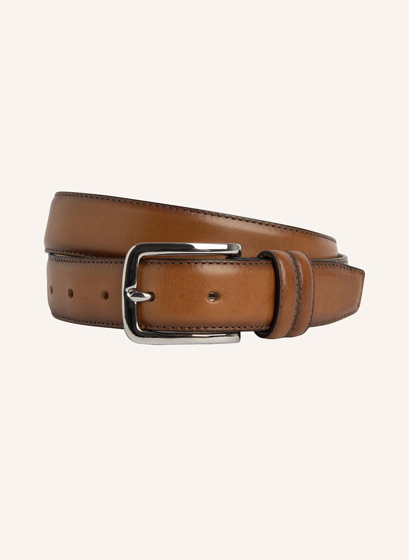 HACKETT LONDON Gürtel BOOTROOM BELT: BRAUN