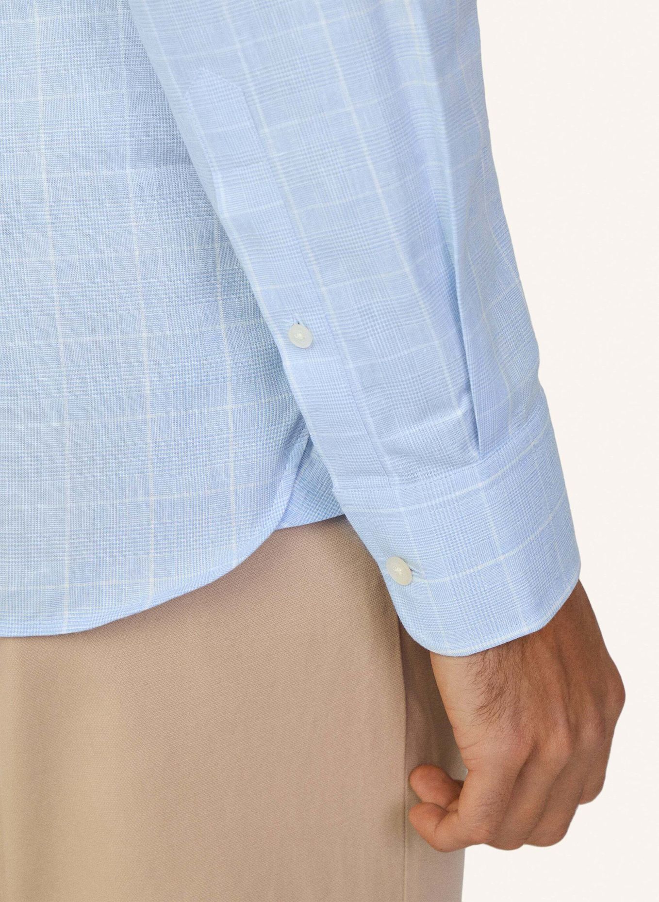 HACKETT LONDON Freizeithemd COT LIN POW: HELLBLAU