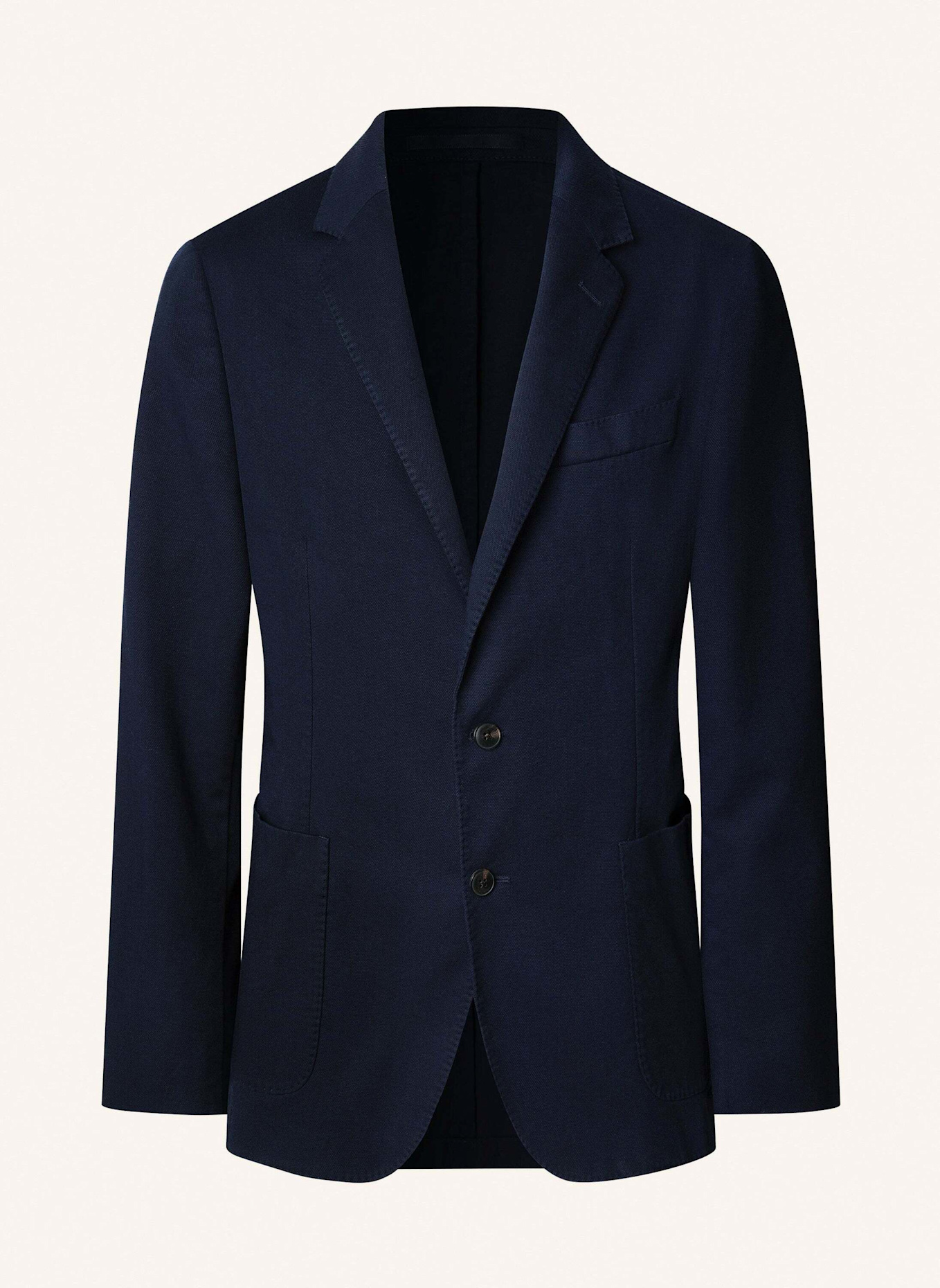 HACKETT LONDON Blazer GMD COTTON TEXTURE: DUNKELBLAU