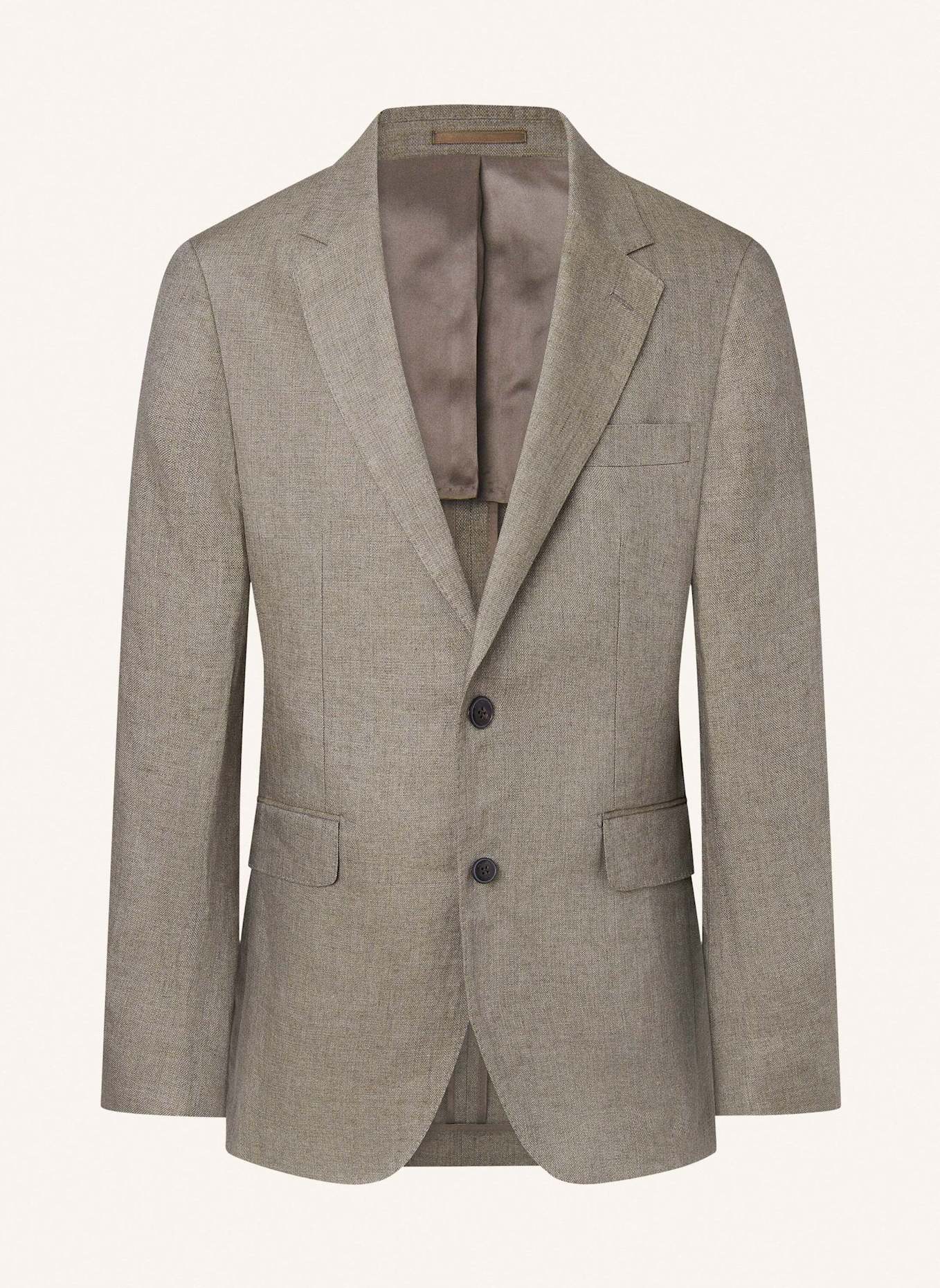 HACKETT LONDON Leinensakko Extra Slim Fit: TAUPE/ HELLBRAUN