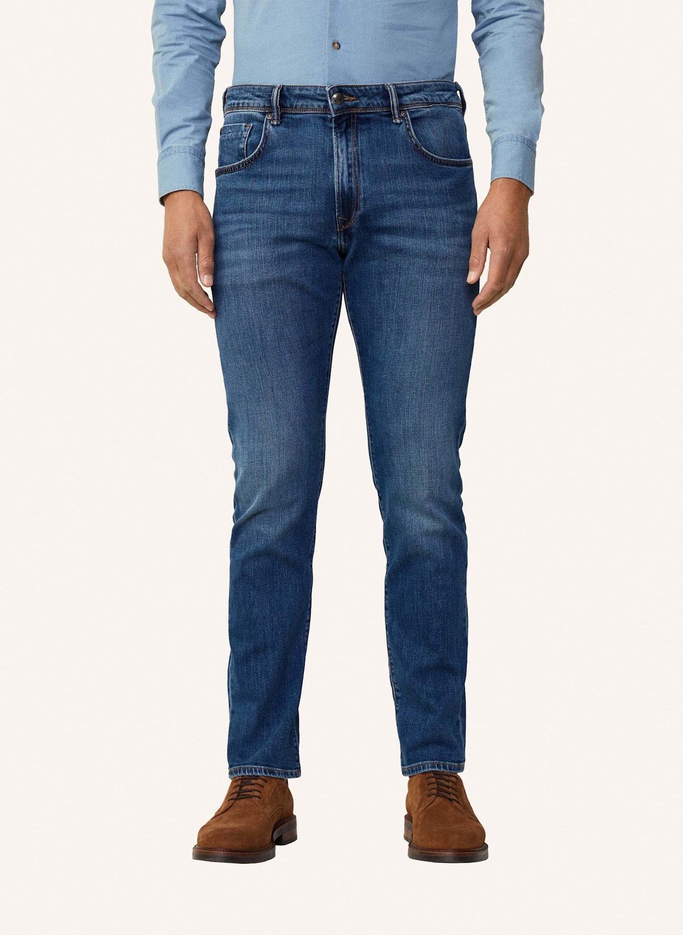 HACKETT LONDON Jeans Overall VINTAGE WASH DENIM CL: DUNKELBLAU