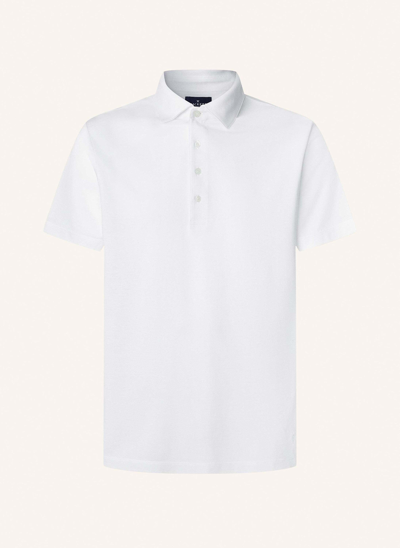 HACKETT LONDON Poloshirt MERCERISED POLO: WEISS