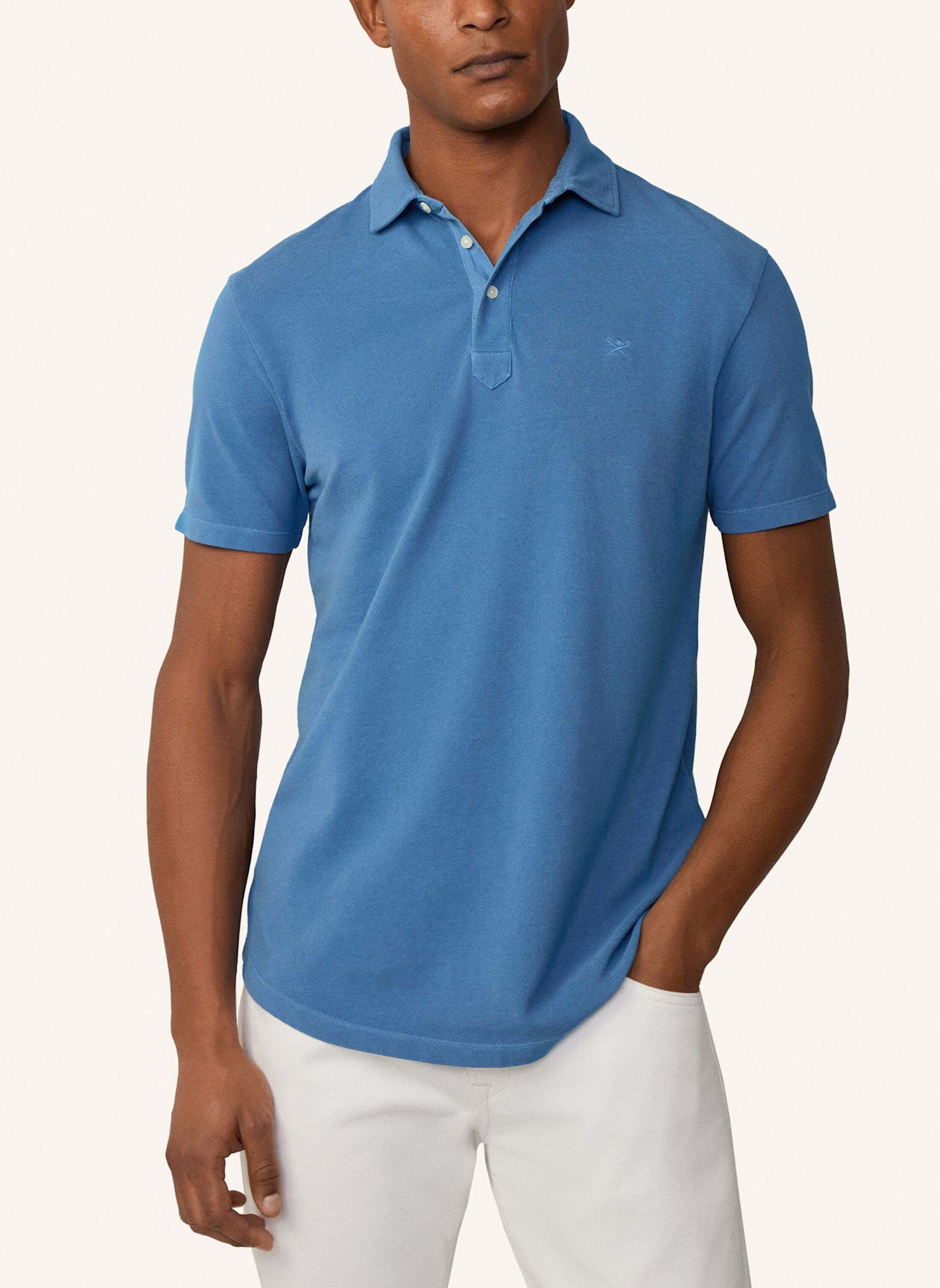 HACKETT LONDON Poloshirt GMD PIQUE SS: BLAU