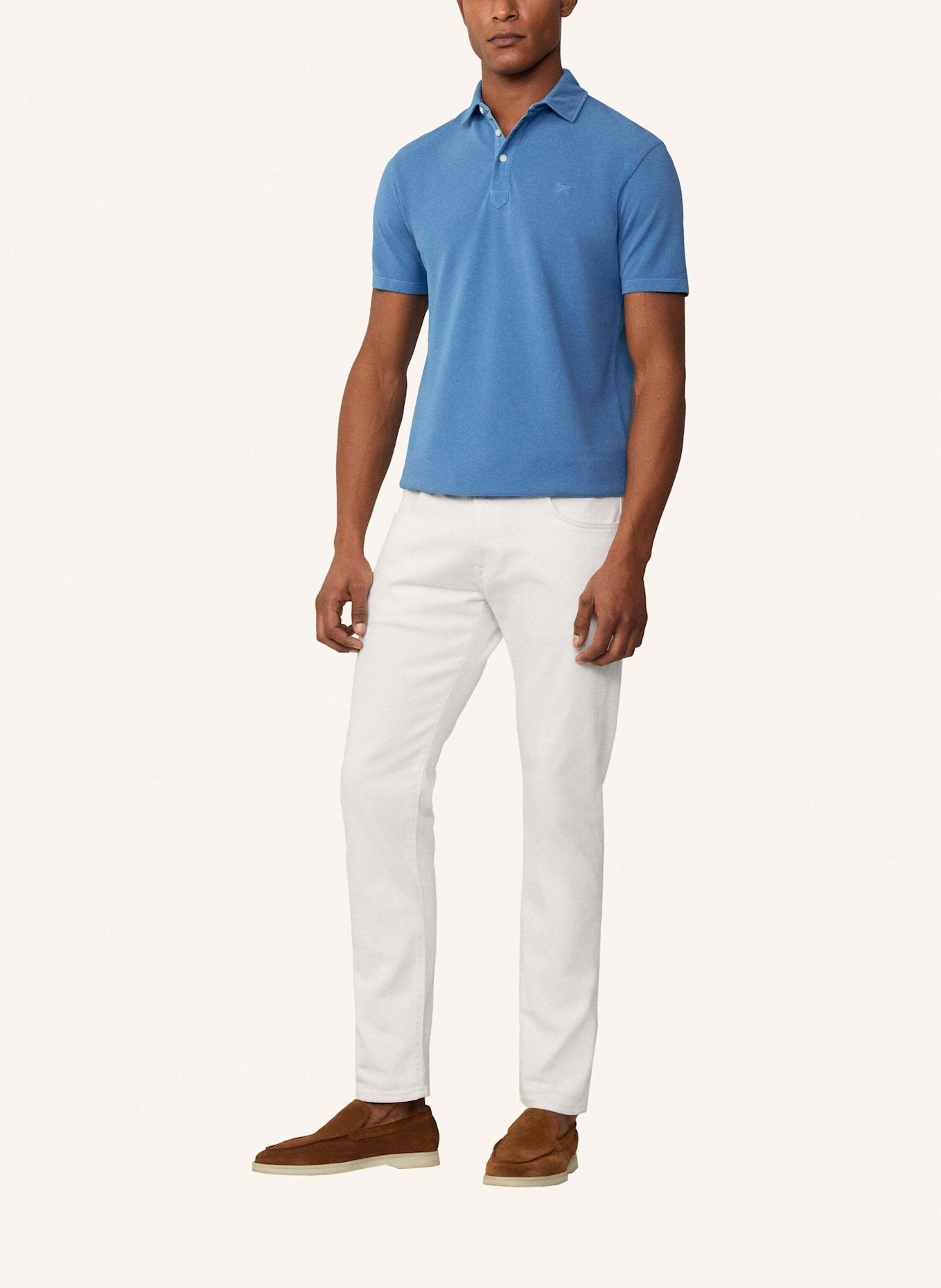 HACKETT LONDON Poloshirt GMD PIQUE SS: BLAU