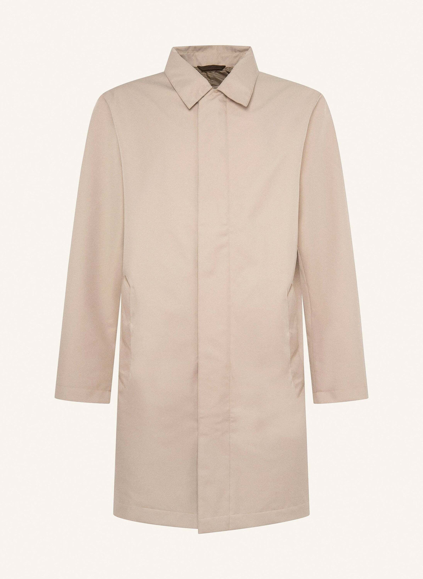 HACKETT LONDON Regenmantel SLOANE MAC: TAUPE/ HELLBRAUN