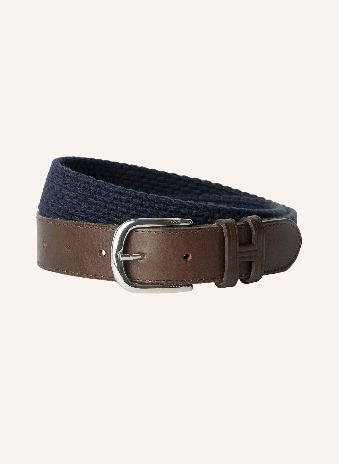 HACKETT LONDON Gürtel PARACHUTE BELT: DUNKELBLAU