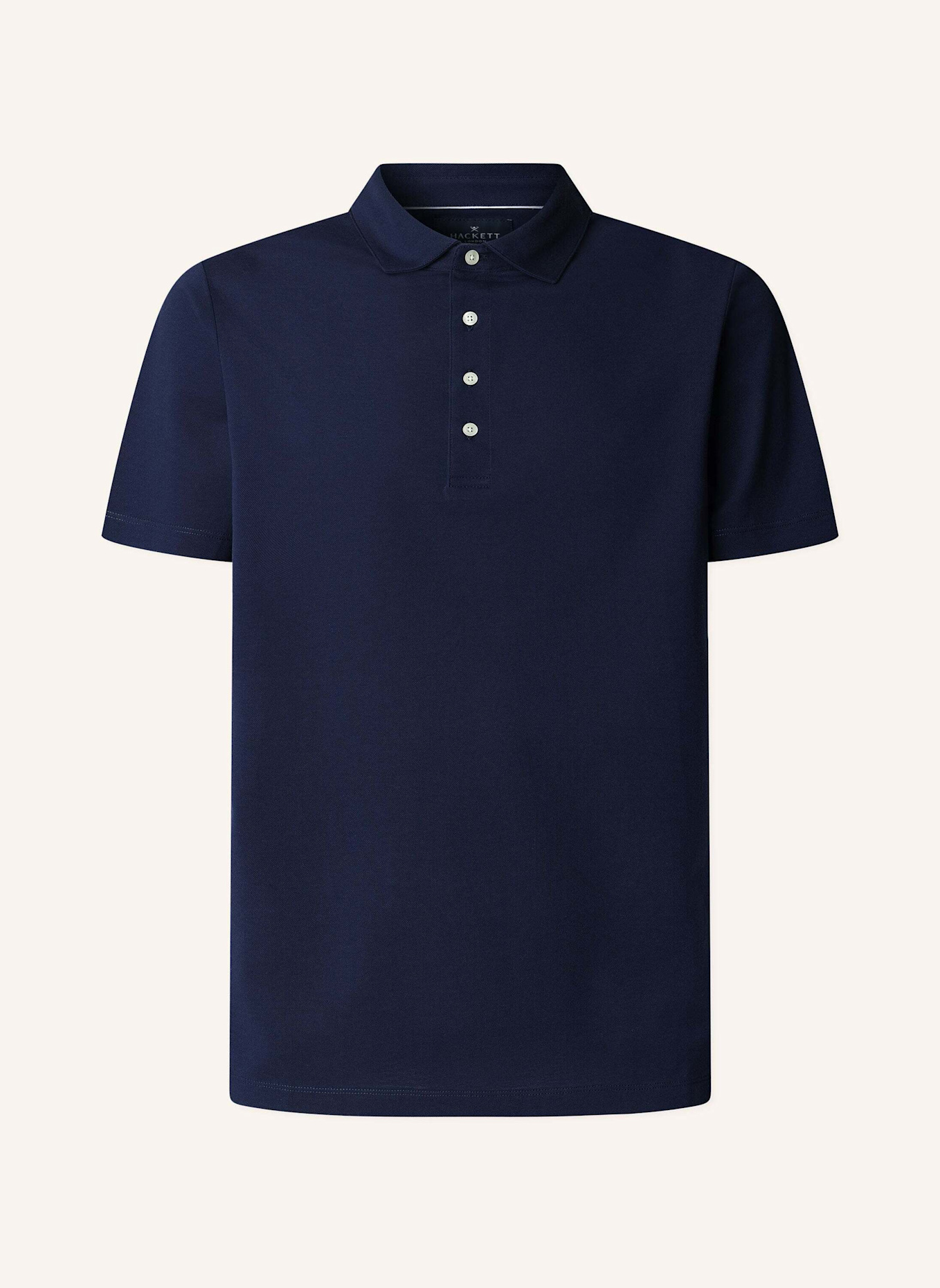 HACKETT LONDON Poloshirt MERCERISED POLO: BLAU