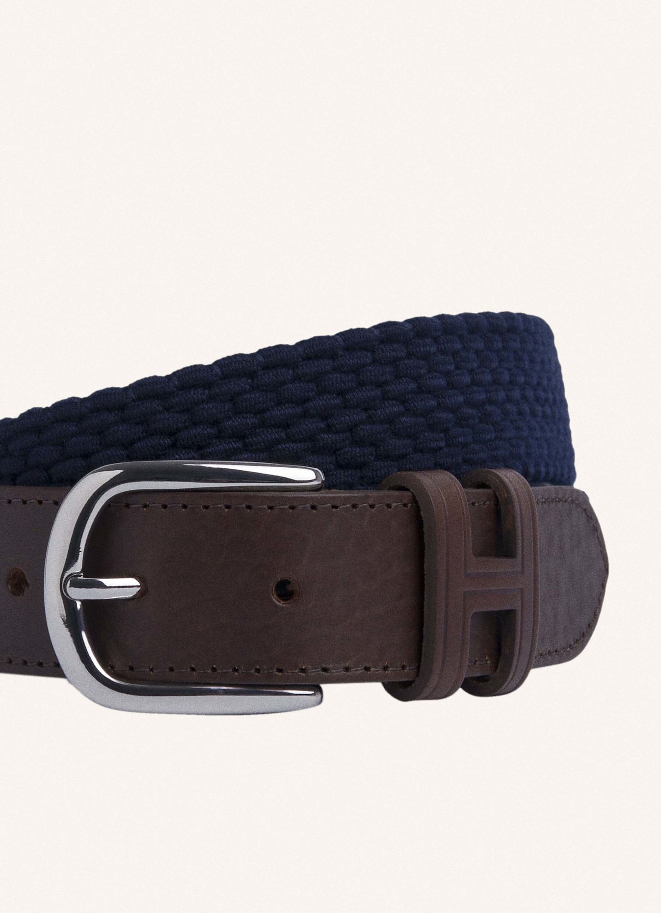 HACKETT LONDON Gürtel PARACHUTE BELT: DUNKELBLAU