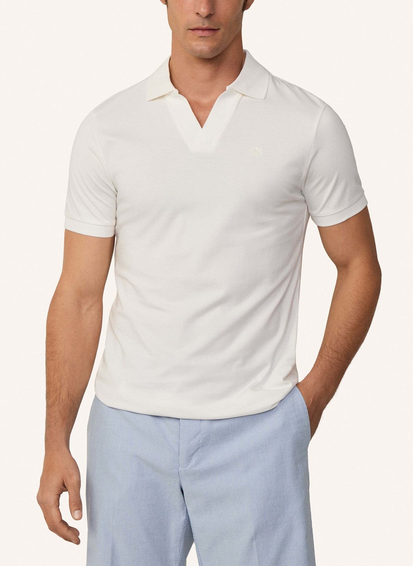 HACKETT LONDON Poloshirt JOHNNY CLLR JSY POLO: CREME