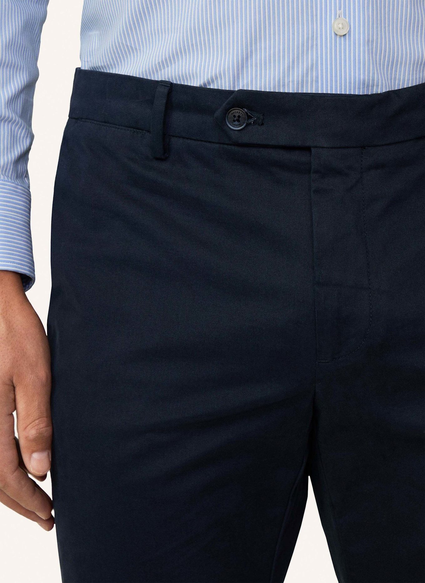 HACKETT LONDON Chino Slim Fit: DUNKELBLAU
