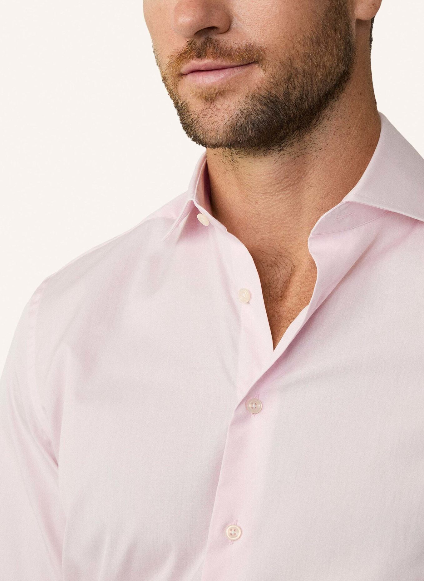 HACKETT LONDON Freizeithemd POPLIN SLIM BC: ROSA