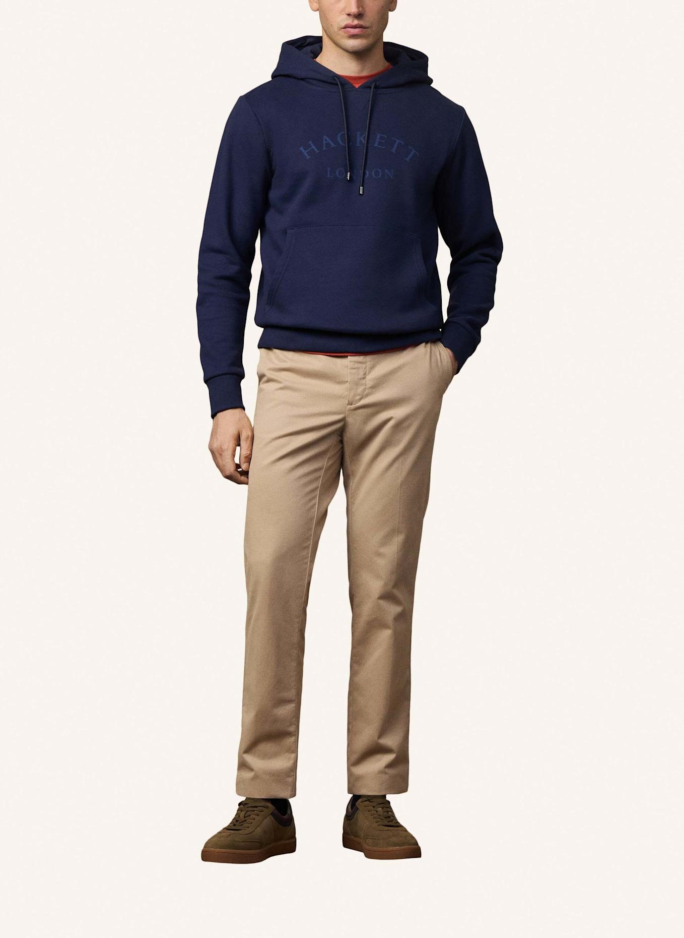 HACKETT LONDON Hoodieshirt HERITAGE ESS AW HOODY: BLAU