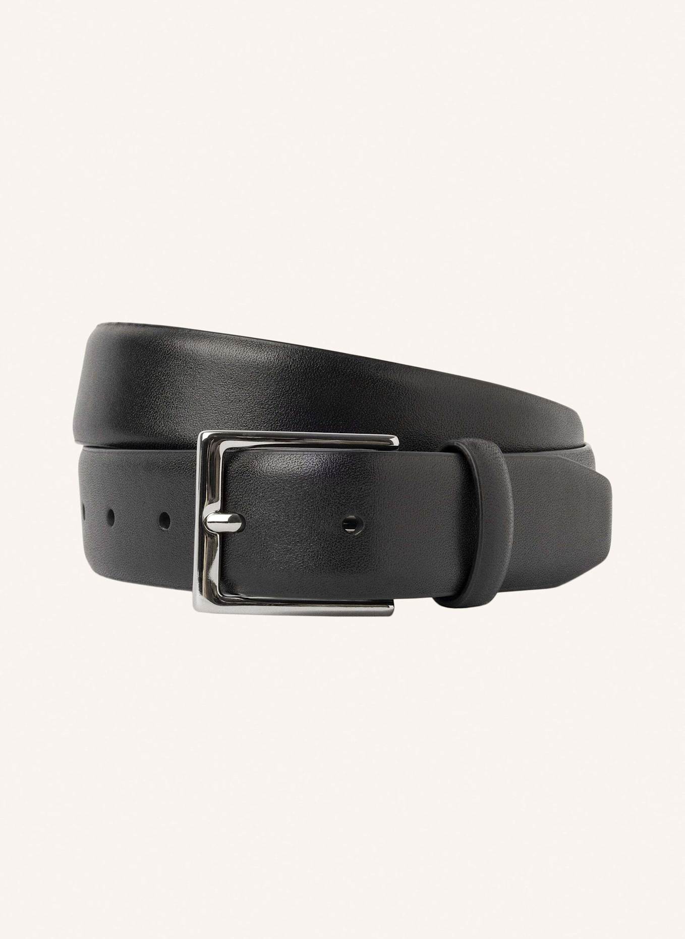 HACKETT LONDON Gürtel 32MM CACTUS EDGE: SCHWARZ