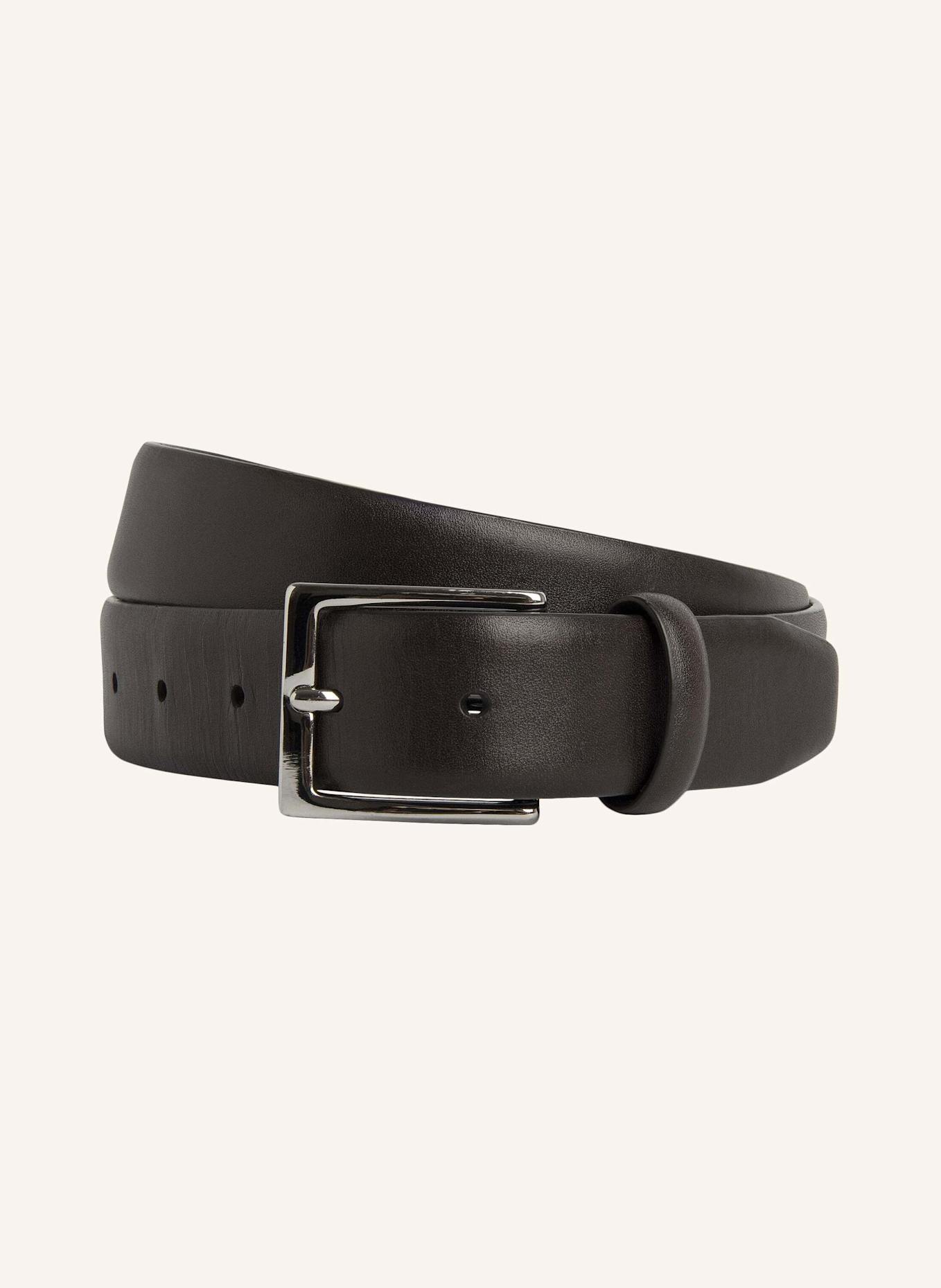 HACKETT LONDON Gürtel 32MM CACTUS EDGE: DUNKELBRAUN
