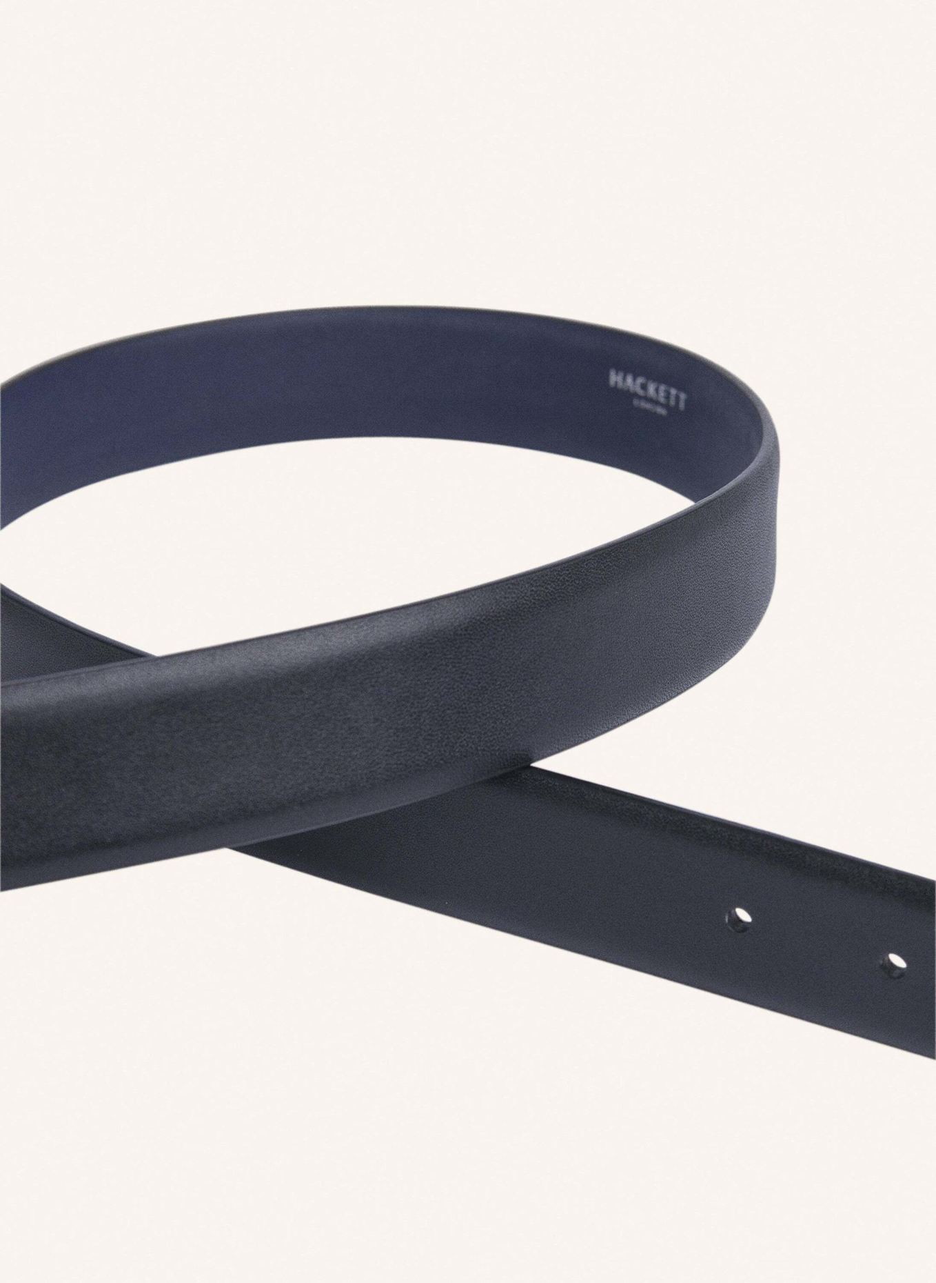 HACKETT LONDON Gürtel 32MM CACTUS EDGE: SCHWARZ