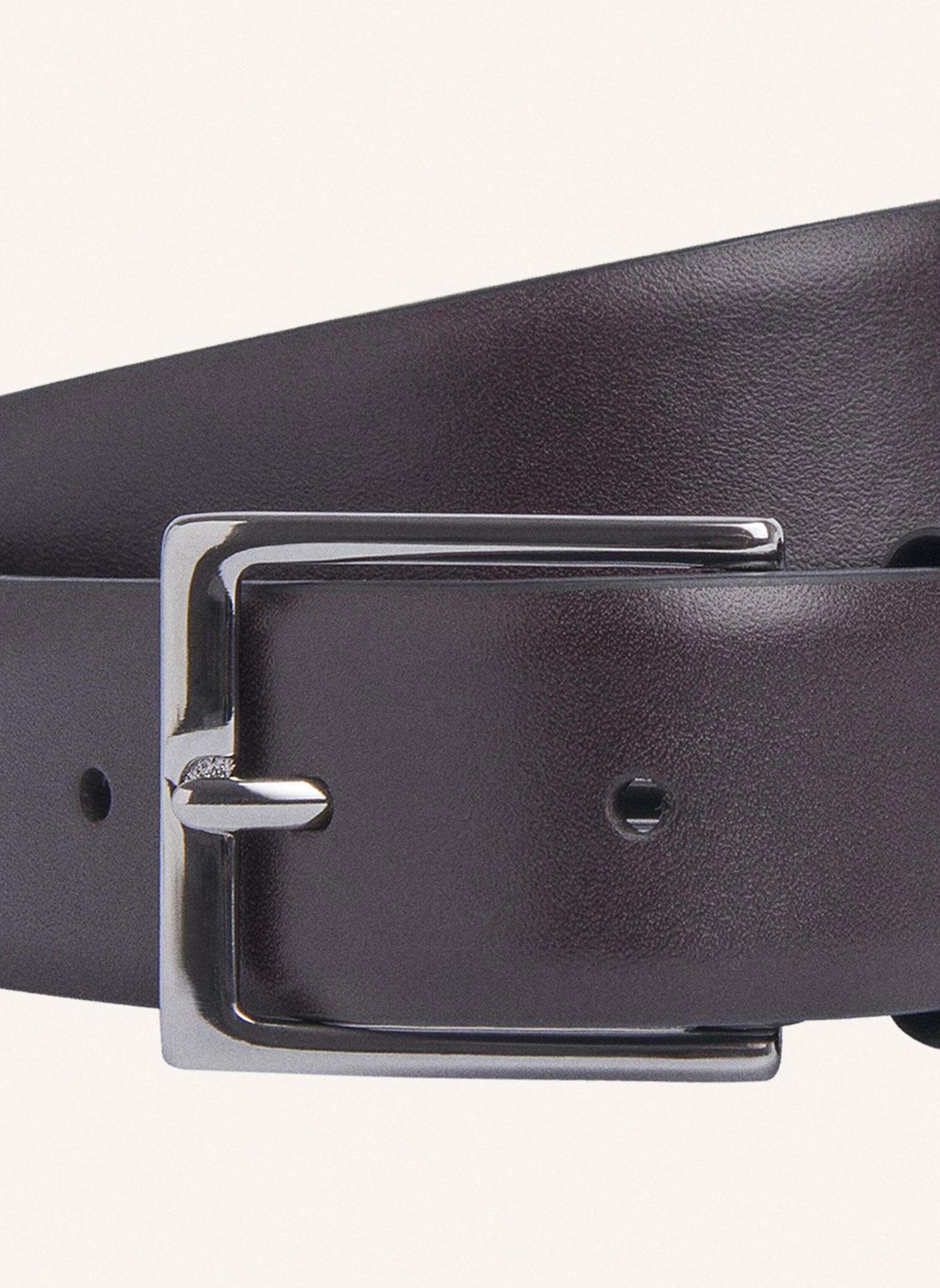 HACKETT LONDON Gürtel 32MM CACTUS EDGE: DUNKELBRAUN