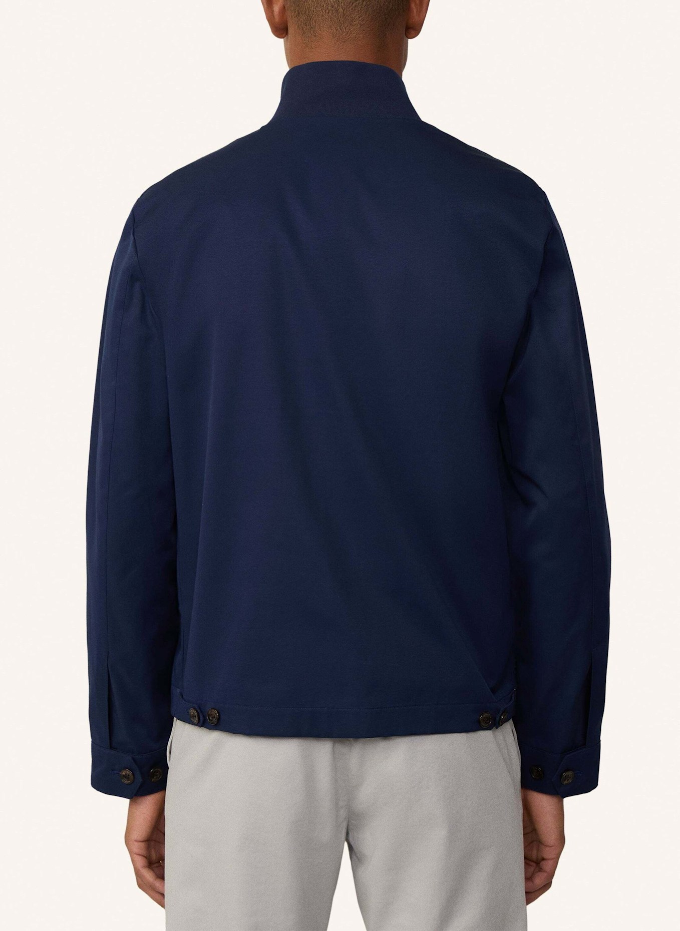 HACKETT LONDON Fieldjacket COTTON HARRINGTON: BLAU