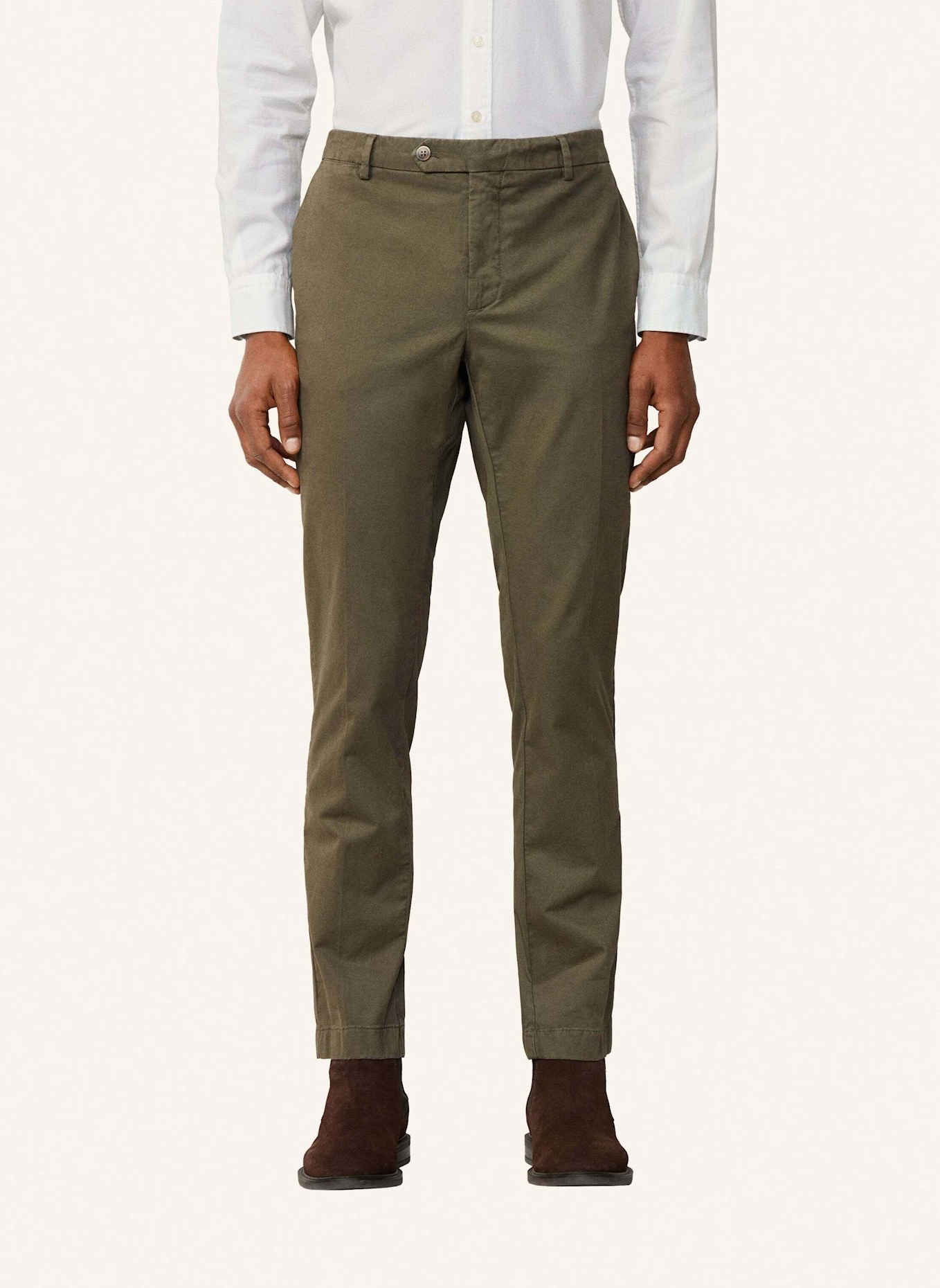 HACKETT LONDON Chino KENSINGTON Slim Fit: GRÜN