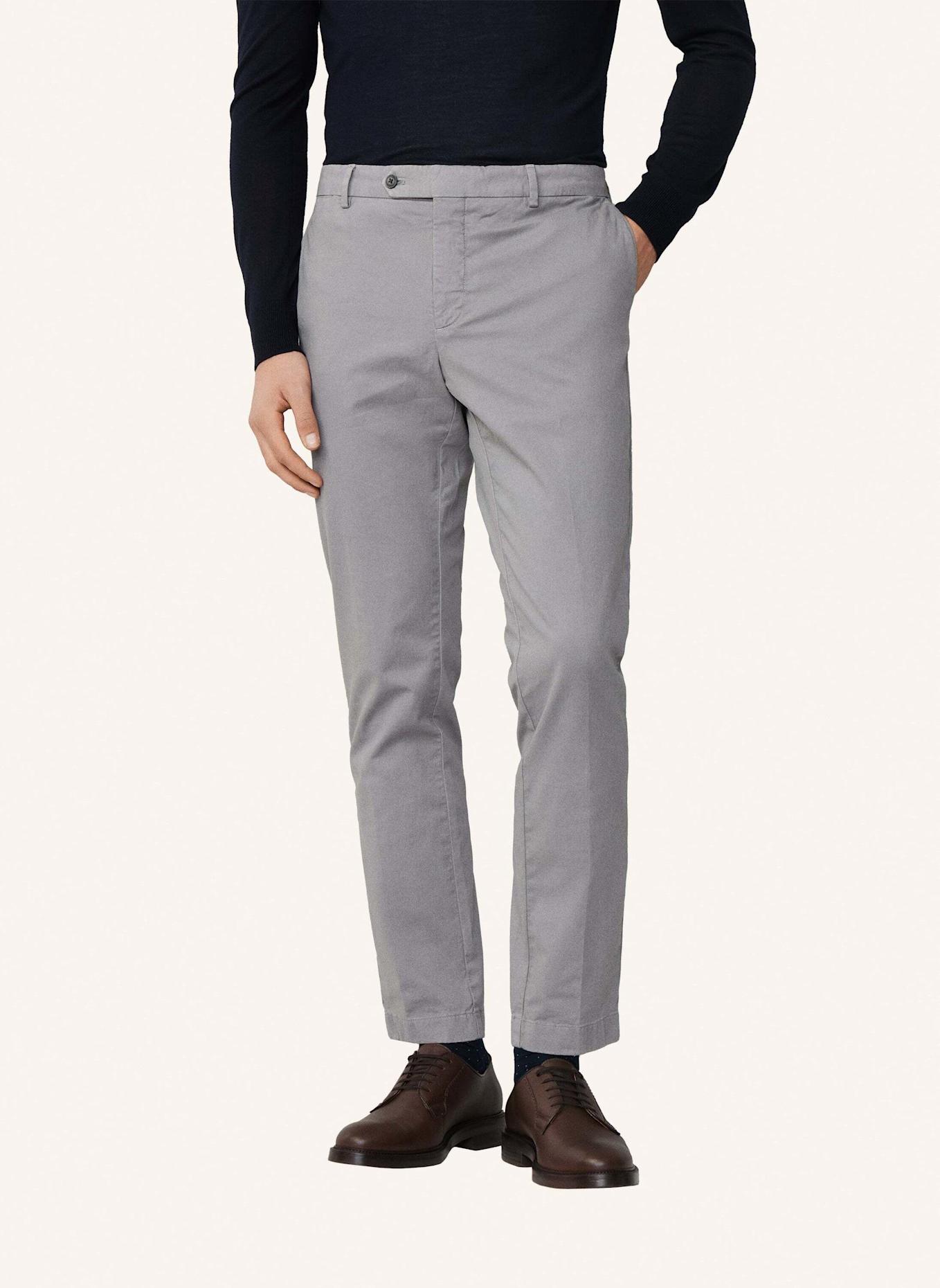 HACKETT LONDON Chino KENSINGTON Slim Fit: GRAU