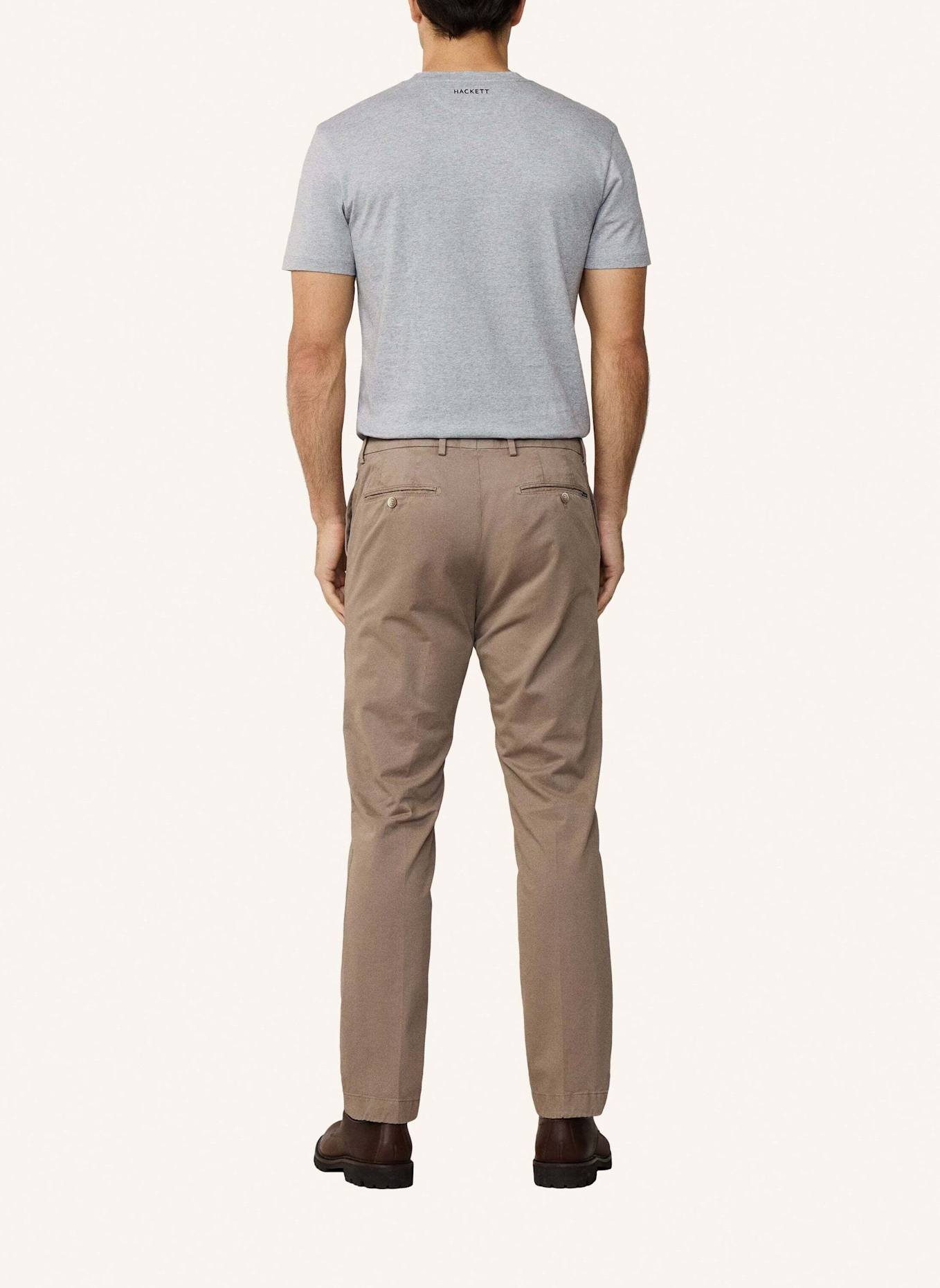 HACKETT LONDON Chino KENSINGTON Slim Fit: BRAUN