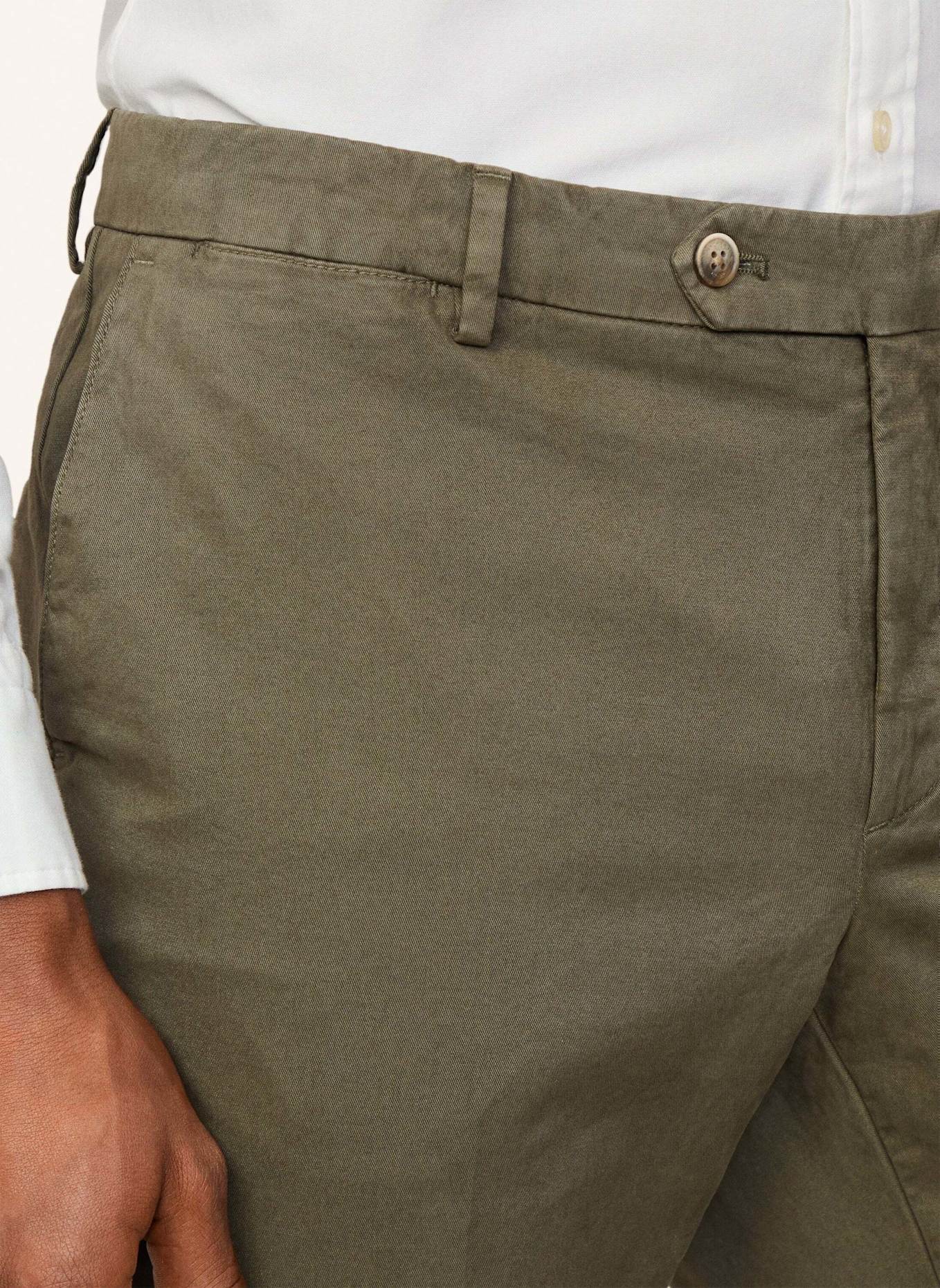 HACKETT LONDON Chino KENSINGTON Slim Fit: GRÜN