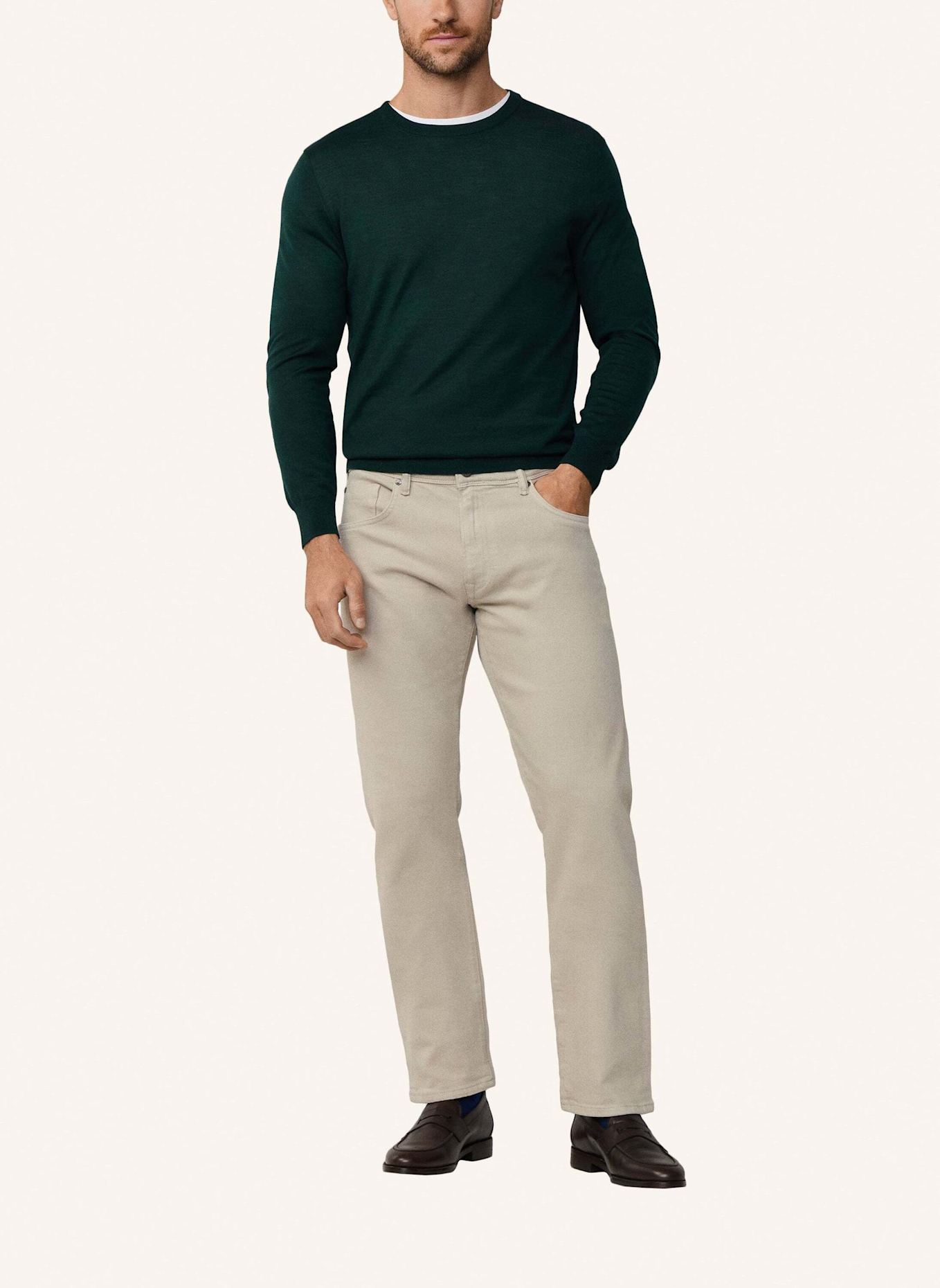 HACKETT LONDON Jeans Overall COLOURED DENIM: BEIGE