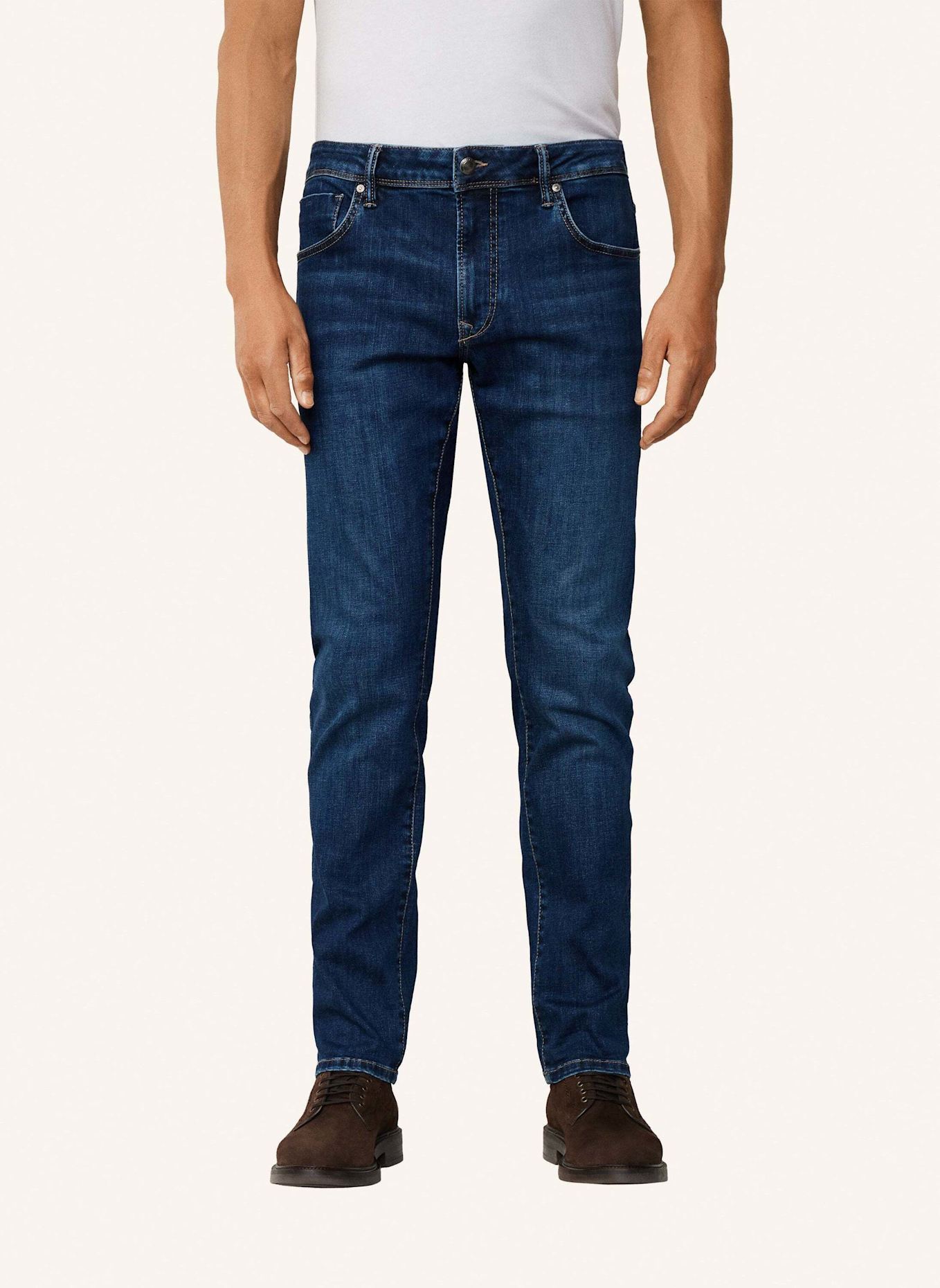 HACKETT LONDON Jeans POWERFLEX Newburg Slim Fit: DUNKELBLAU