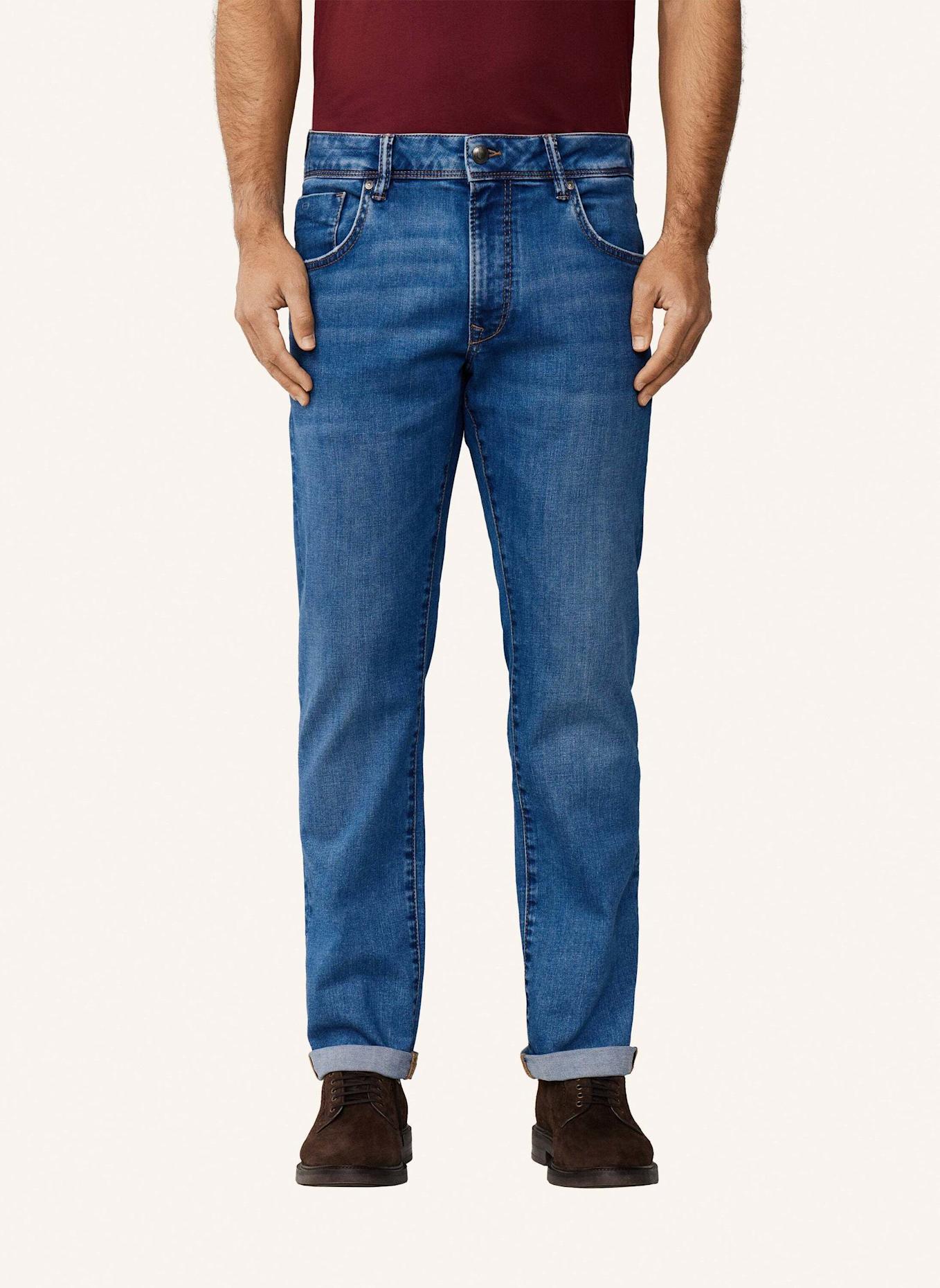 HACKETT LONDON Jeans Overall POWERFLEX LT WASH: DUNKELBLAU
