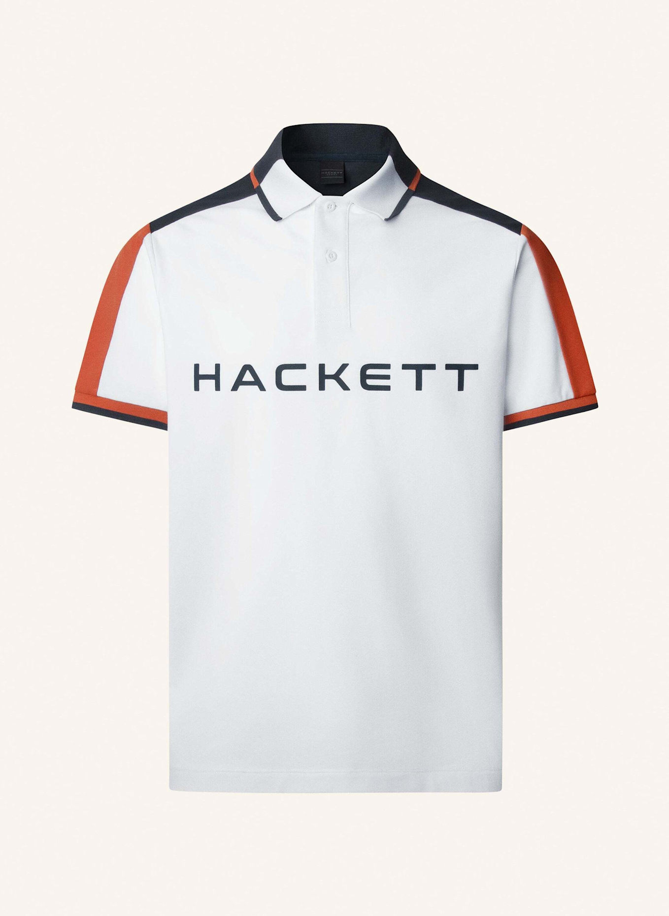 HACKETT LONDON Poloshirt HS MULTI POLO SS: WEISS