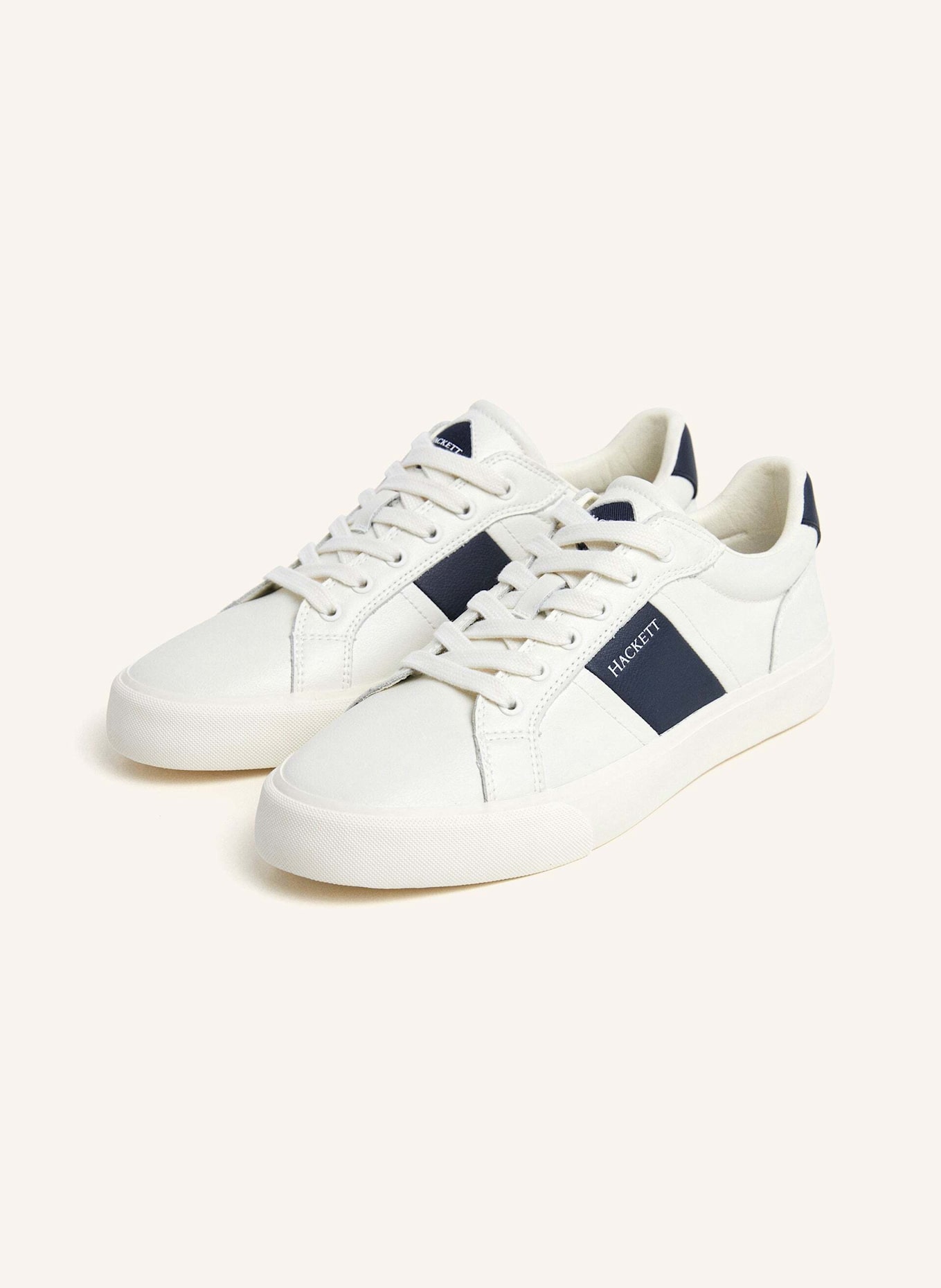 HACKETT LONDON Sportschuhe BLAKE MIX.: CREME