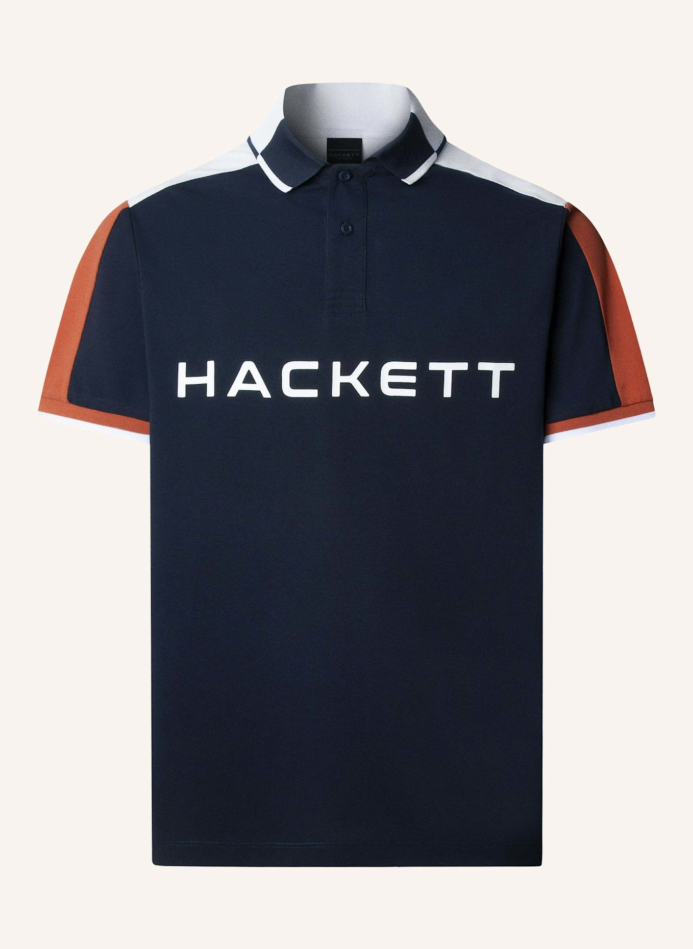 HACKETT LONDON Poloshirt HS MULTI POLO SS: DUNKELBLAU