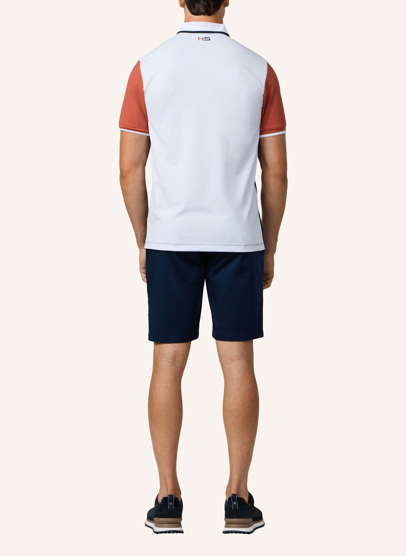 HACKETT LONDON Poloshirt HS MULTI POLO SS: DUNKELBLAU