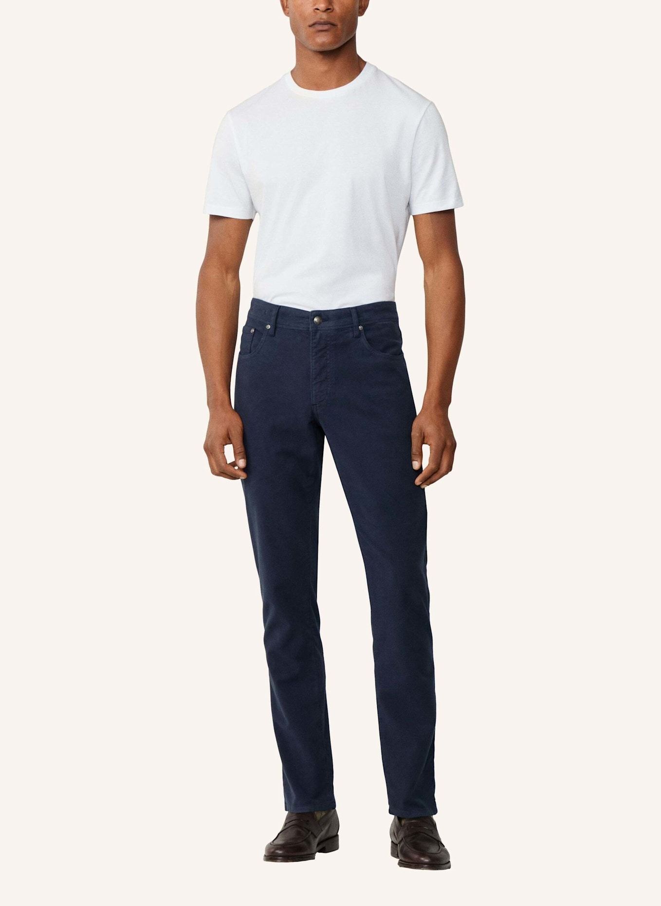 HACKETT LONDON 5-Pocket MOLESKIN 5PKT: BLAU