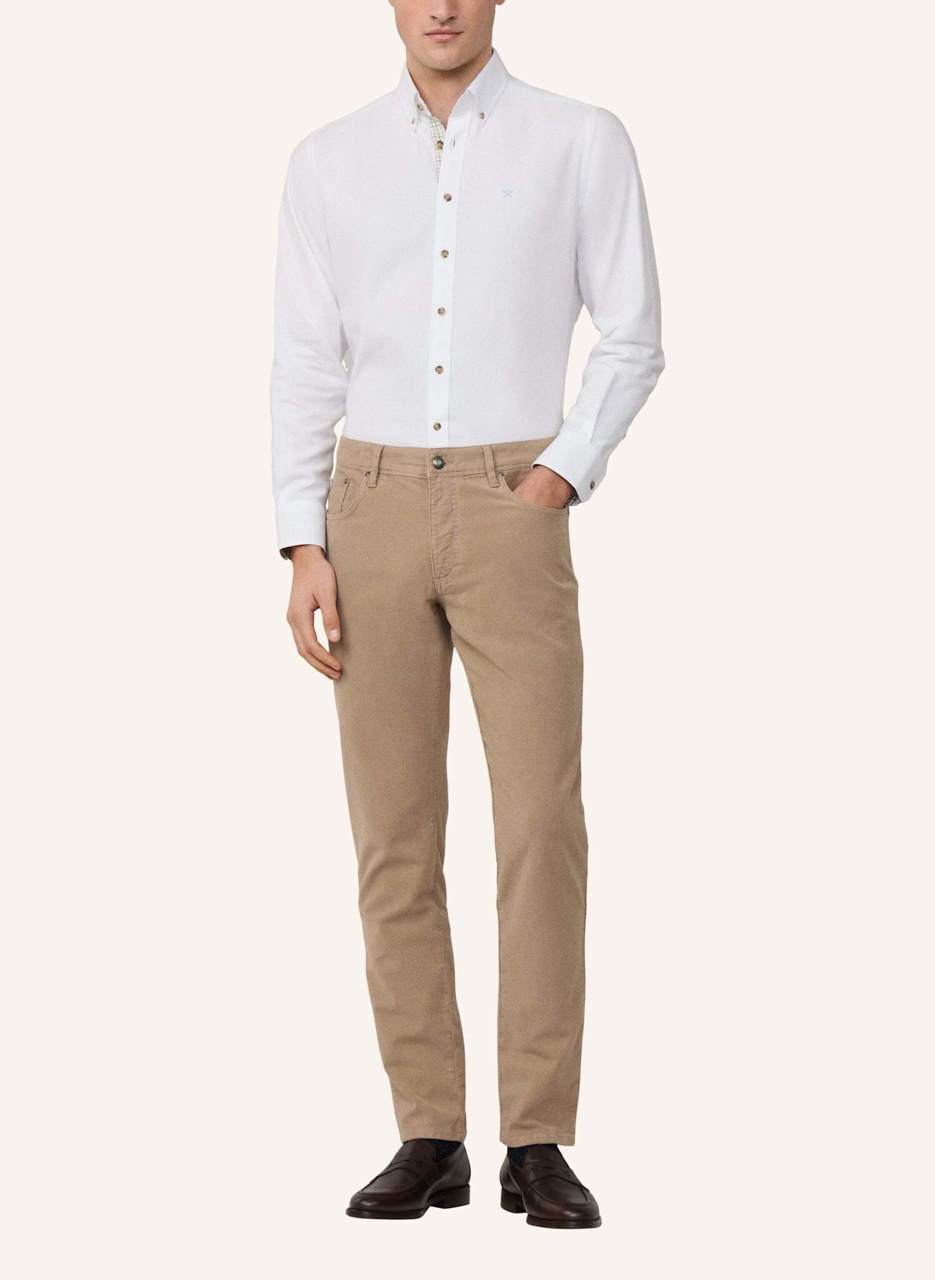 HACKETT LONDON 5-Pocket MOLESKIN 5PKT: BEIGE
