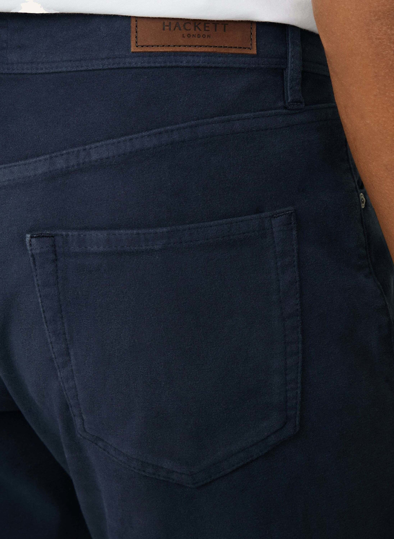 HACKETT LONDON 5-Pocket MOLESKIN 5PKT: BLAU