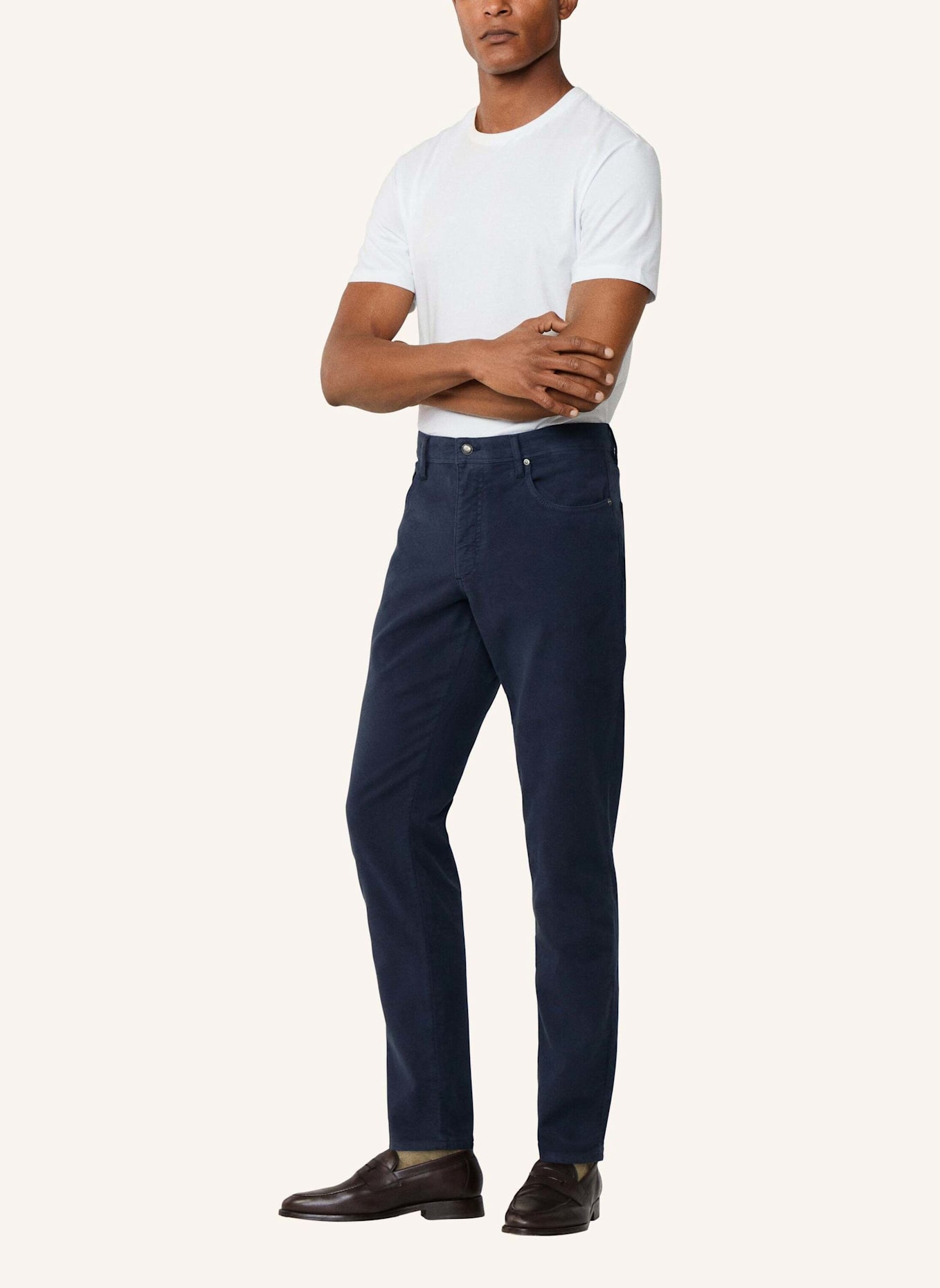 HACKETT LONDON 5-Pocket MOLESKIN 5PKT: BLAU