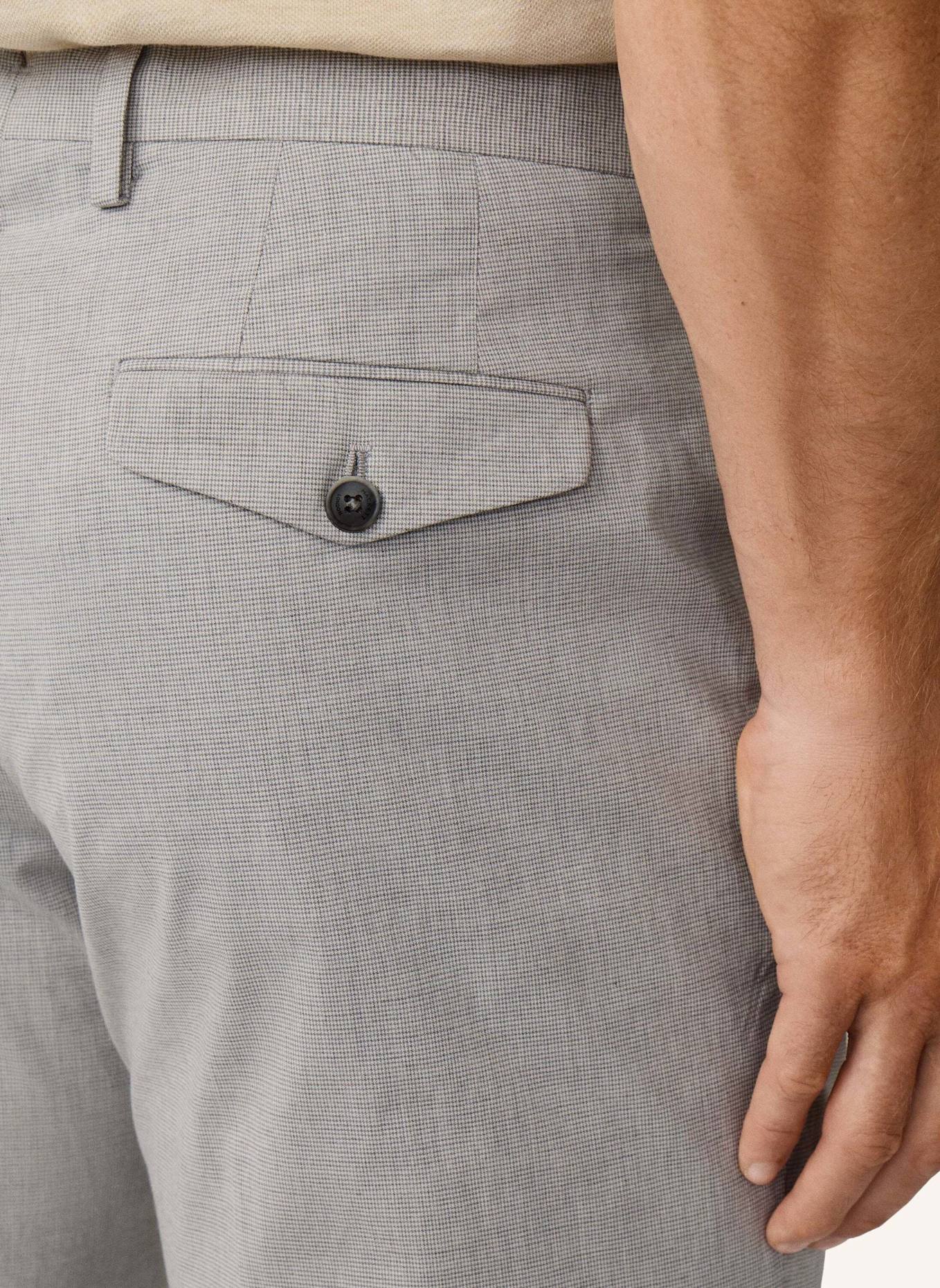 HACKETT LONDON Chino LATINO GINGHAM TRS: GRAU