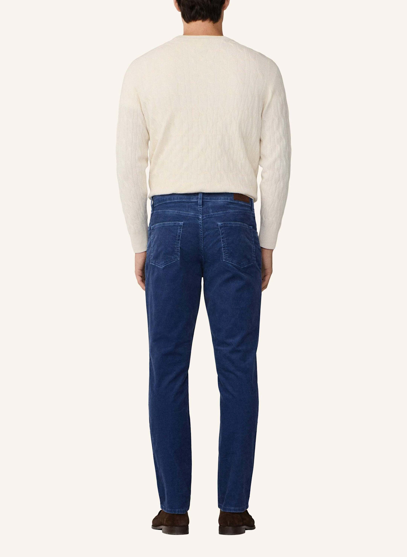HACKETT LONDON 5-Pocket PIGMENT CORD 5PKT: BLAU