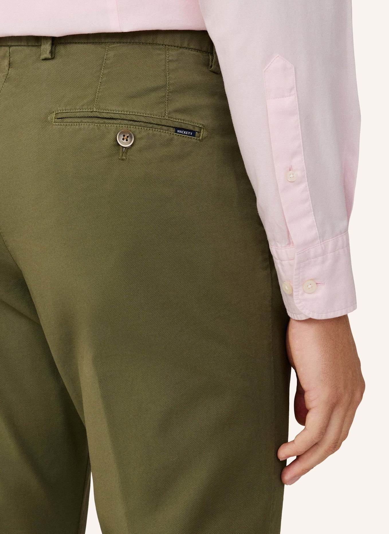 HACKETT LONDON Chino PD TEXTURE CHINO: GRÜN