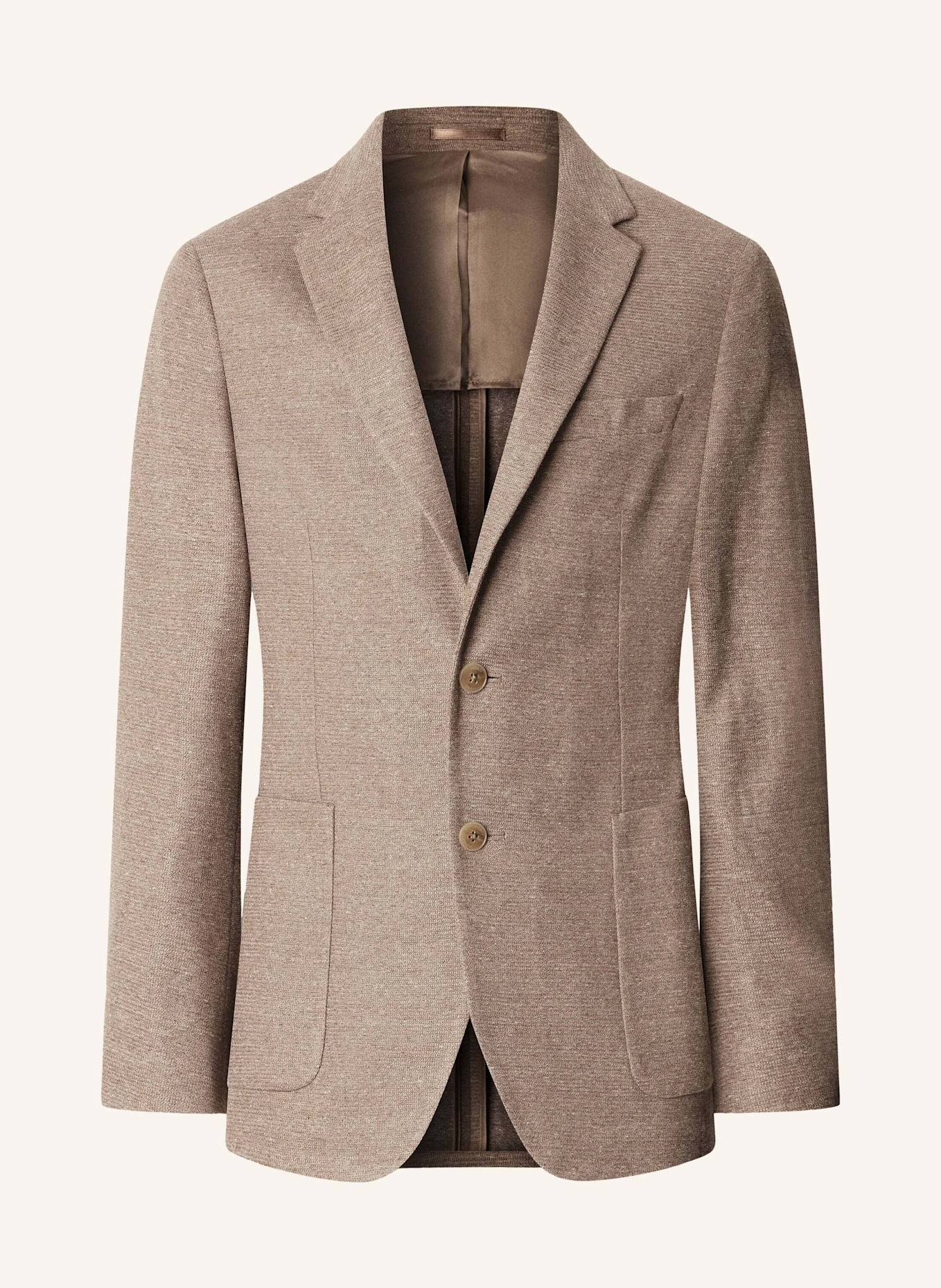 HACKETT LONDON Blazer COTT LIN JERSEY: BEIGE