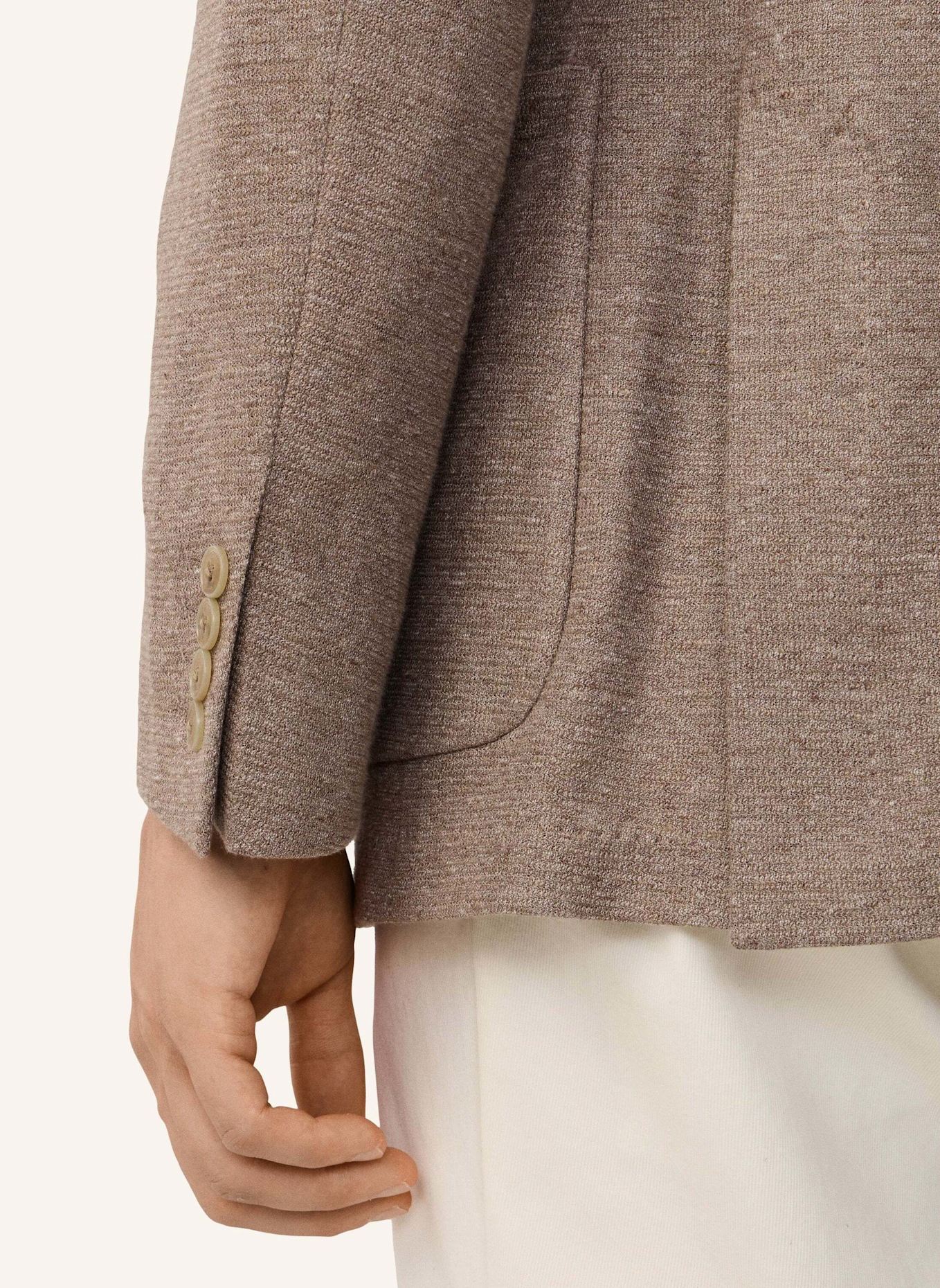 HACKETT LONDON Blazer COTT LIN JERSEY: BEIGE