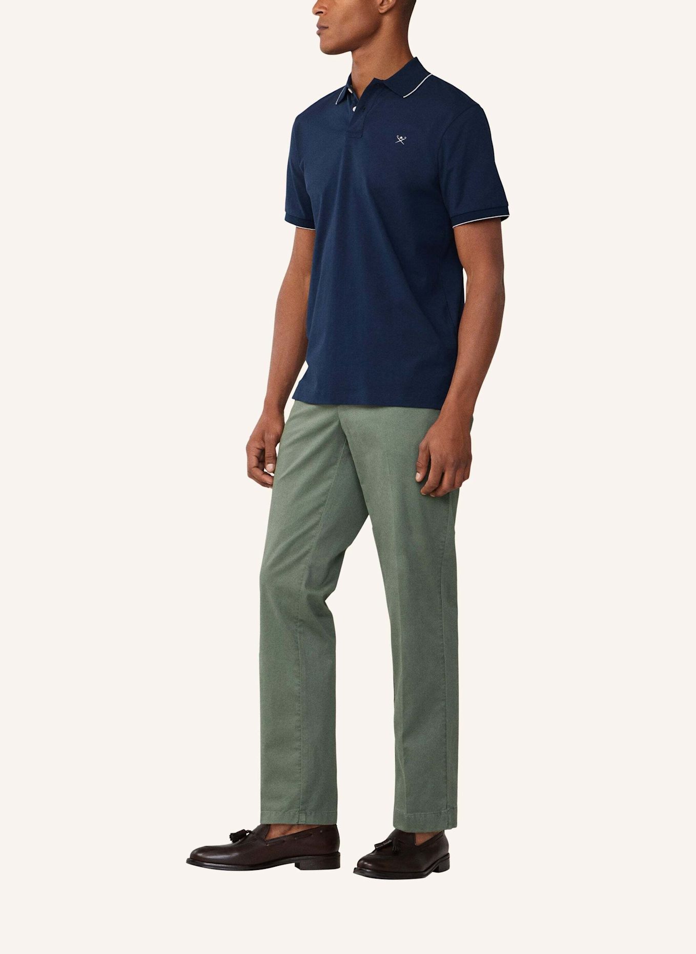 HACKETT LONDON Chino CHINO SANDERSON: GRÜN