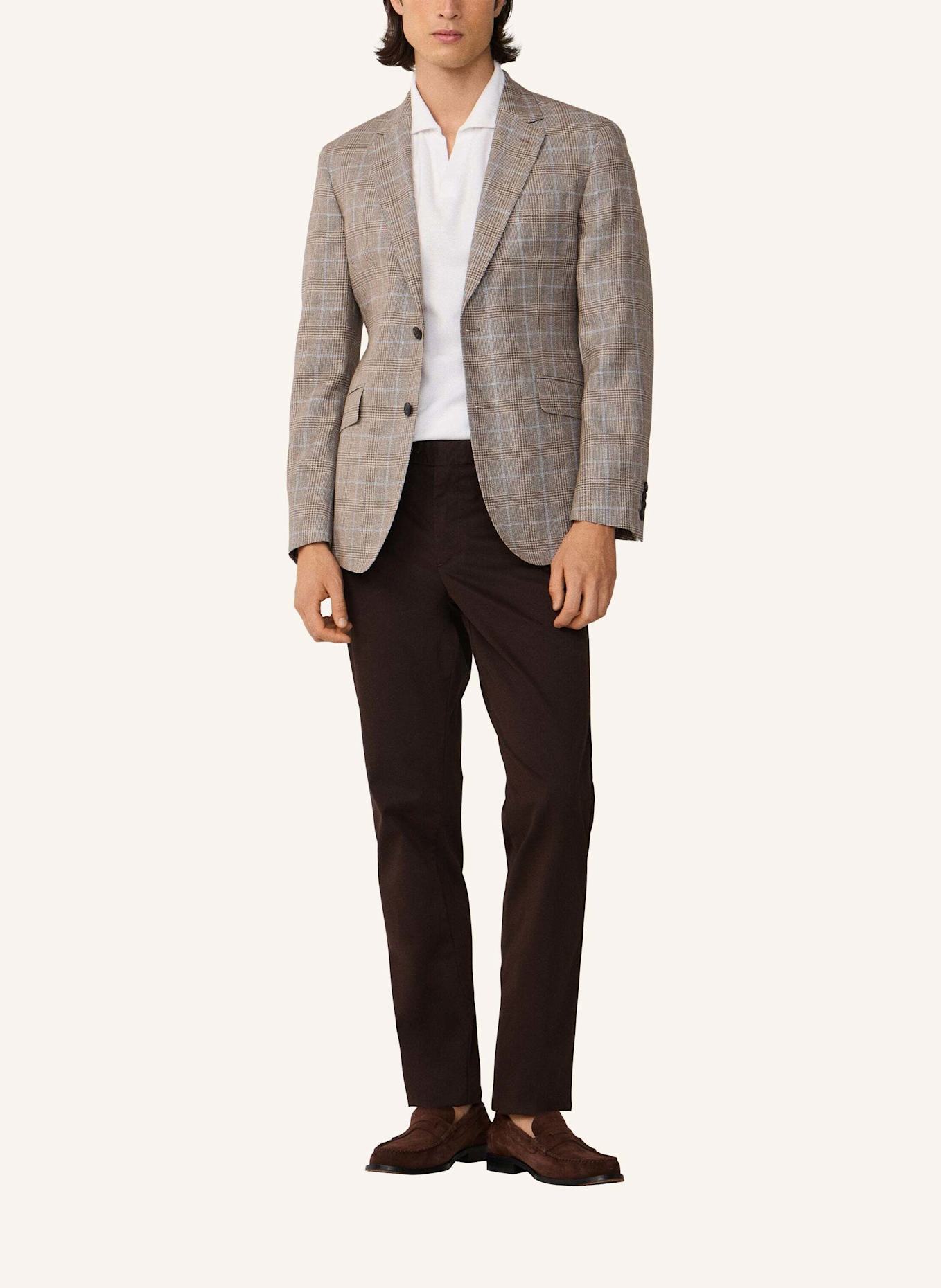 HACKETT LONDON Blazer TAUPE/SKY BLUE POW: BEIGE