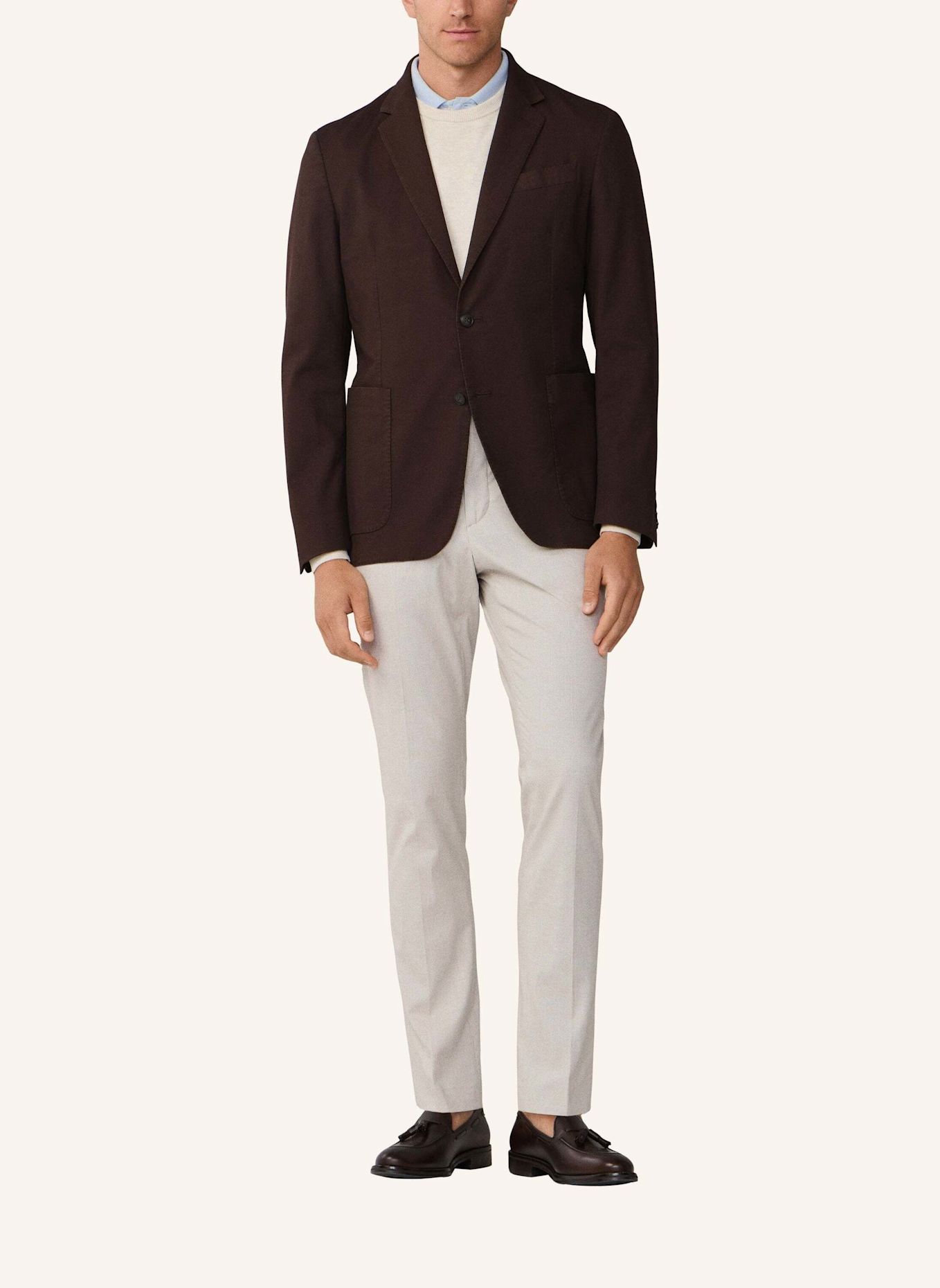 HACKETT LONDON Blazer GMD LW TEXTURE CC: BRAUN